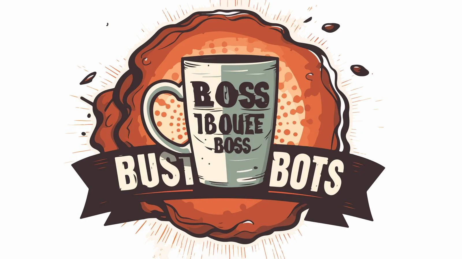 Custom Boss Mug with Thought Bubble