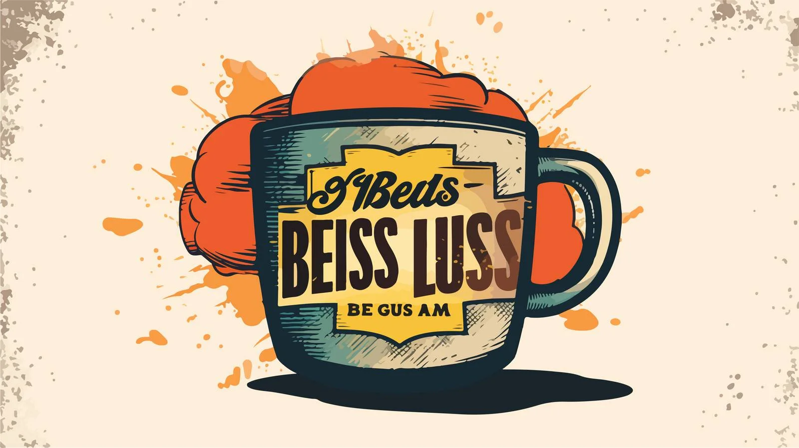 Boss Mug with Thought Bubble Image