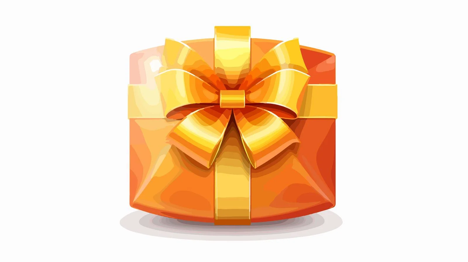 Parcel Icon Warm Gradient Finish — free download from Dotvec