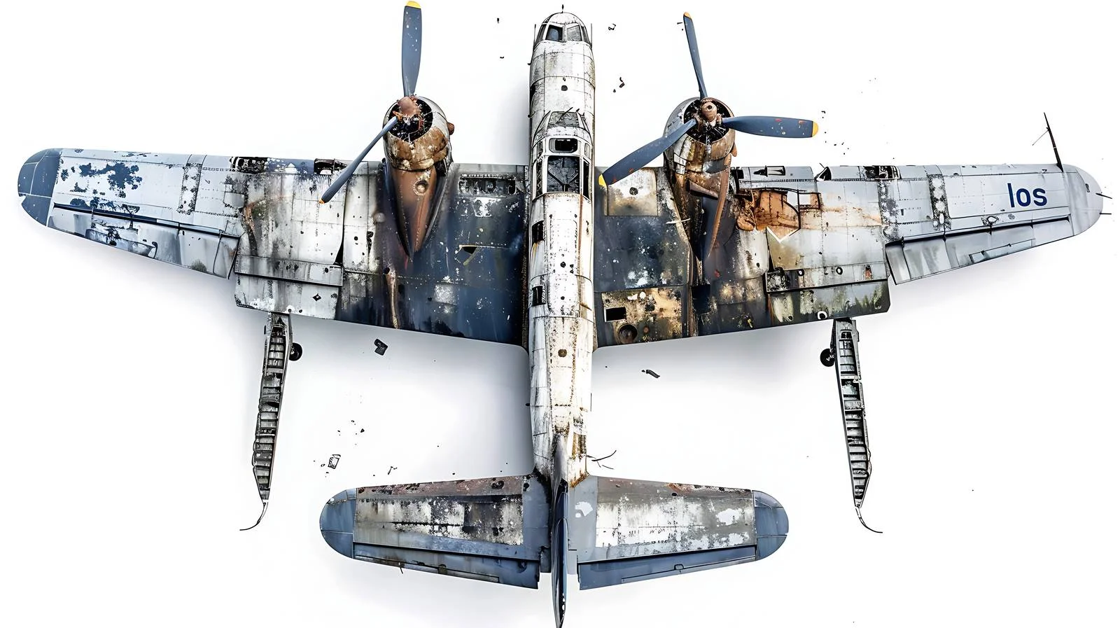Exploration of World War 2 Polish Bomber — free download from Dotvec