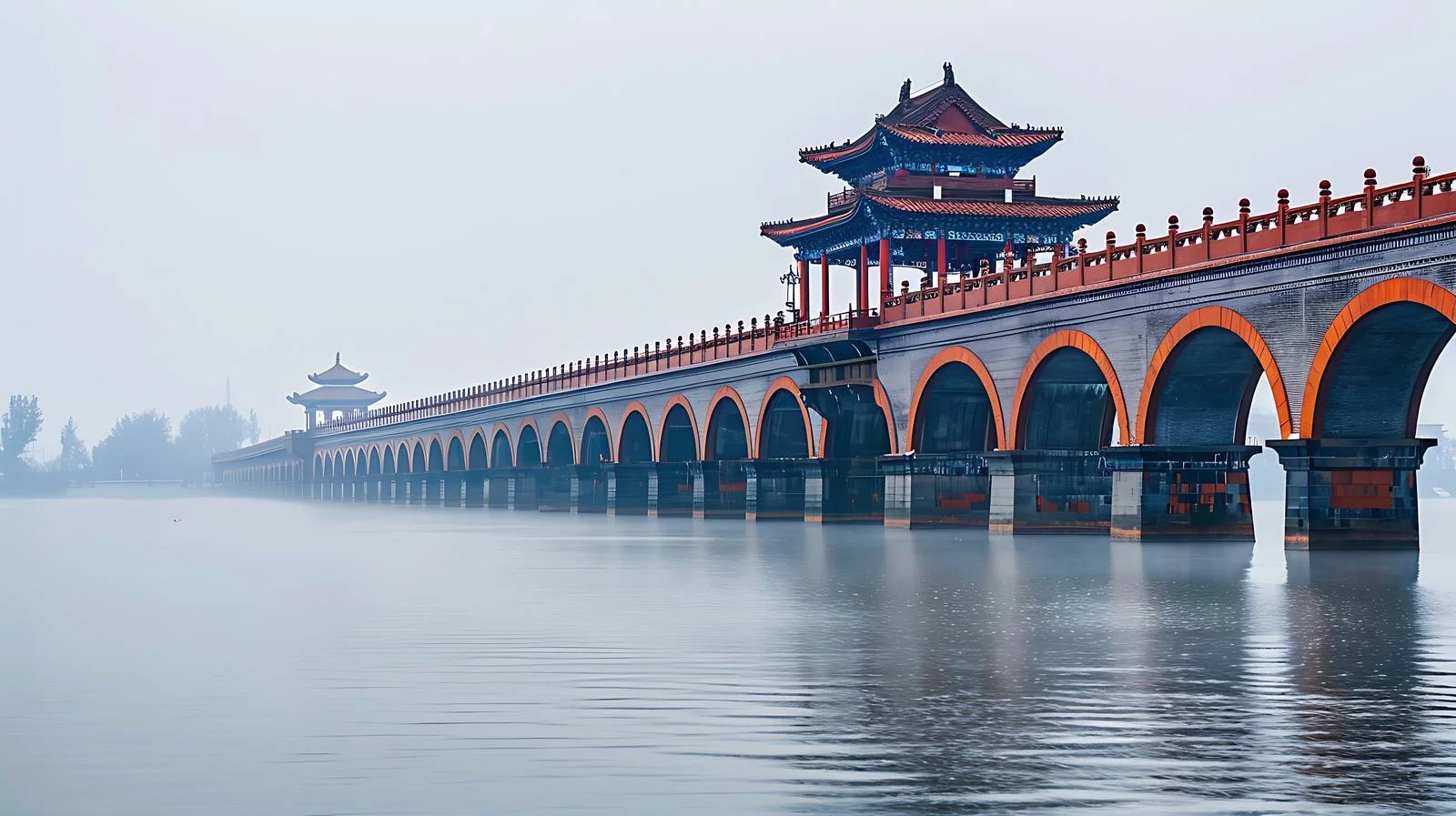 Wuhan Baishazhou Bridge on White Background — free download from Dotvec