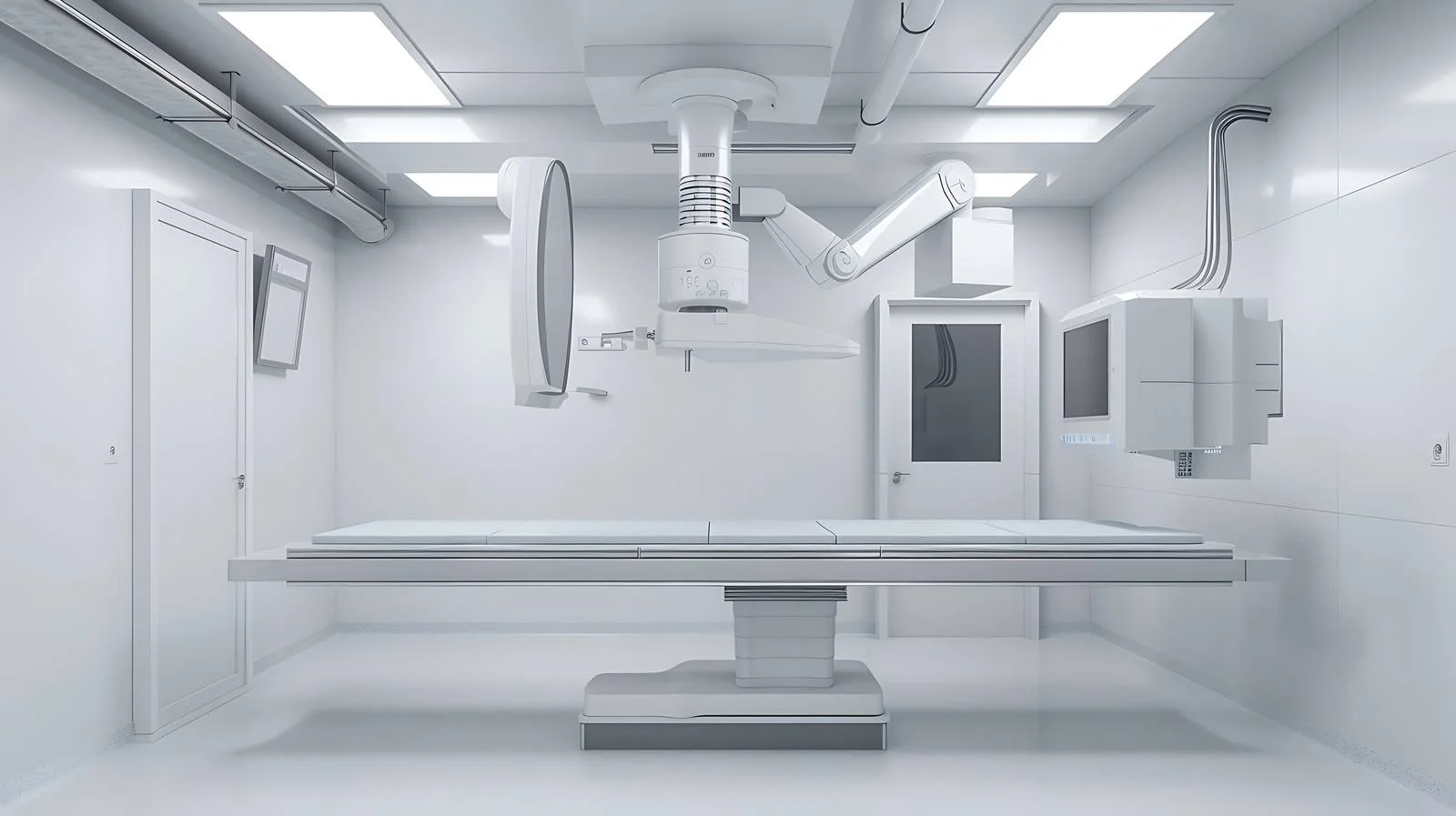 Hospital X-ray Room Setup — free download from Dotvec