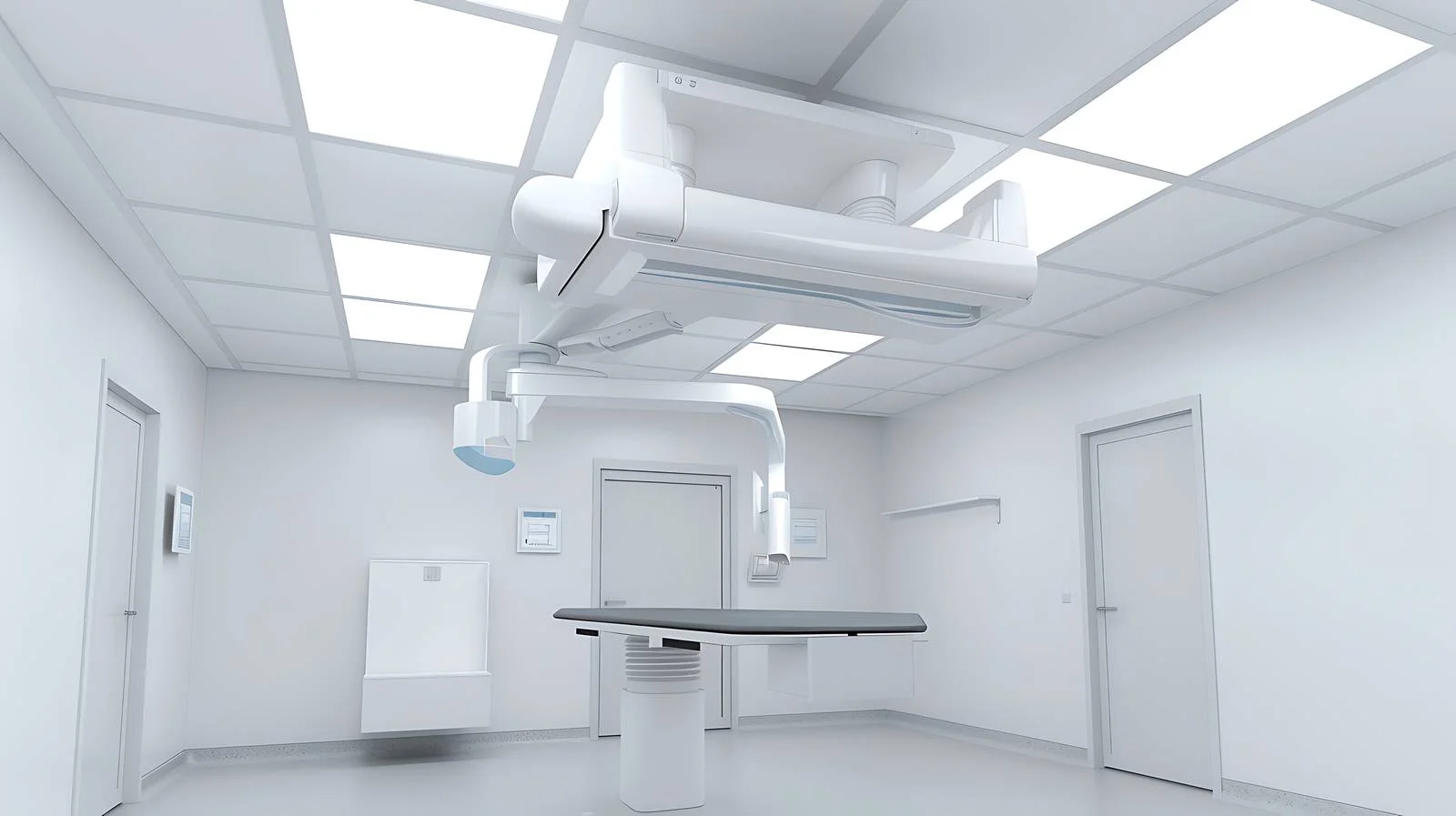 Hospital X-ray Room Setup – free radiograph image from Dotvec