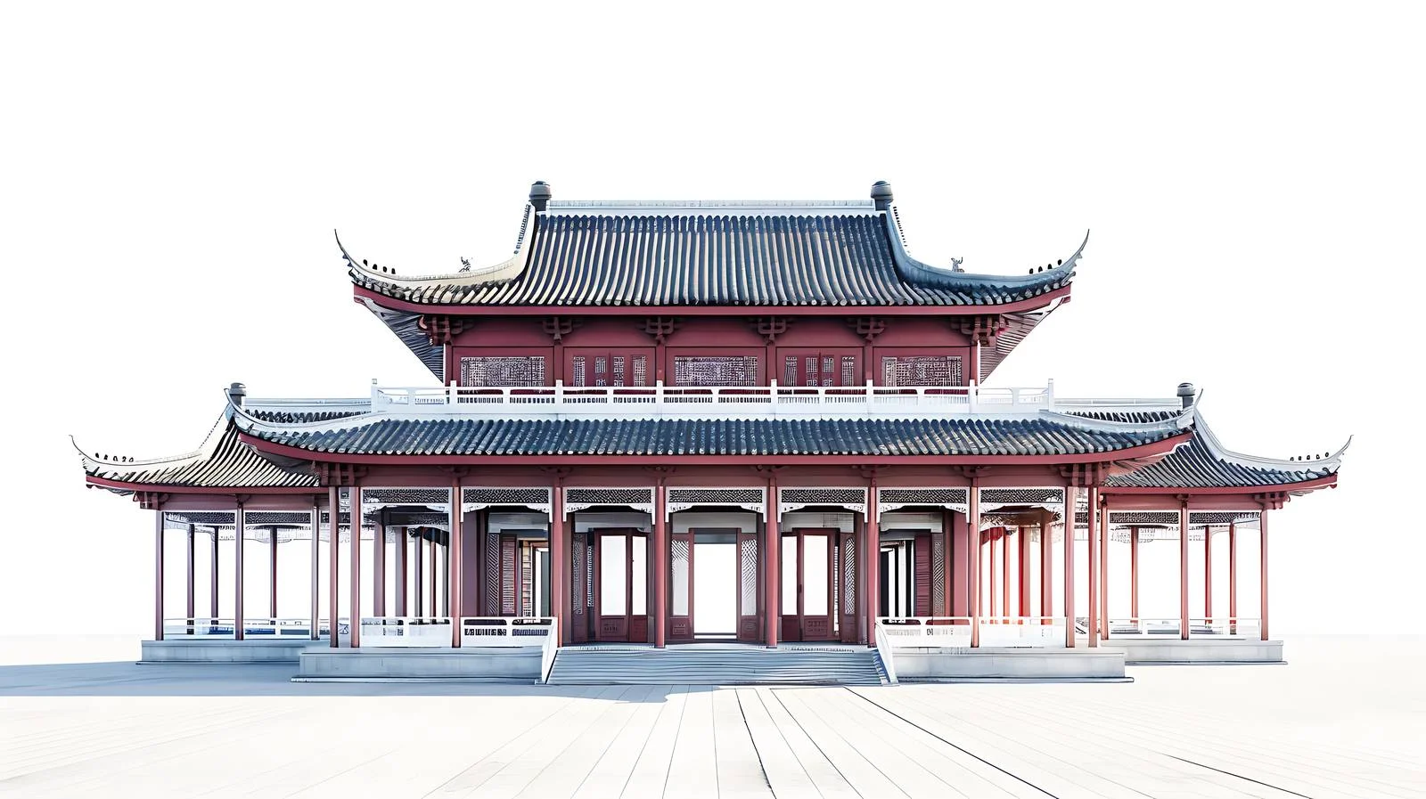 Ancient Weiyang Palace Ruins Park Scenery — free download from Dotvec