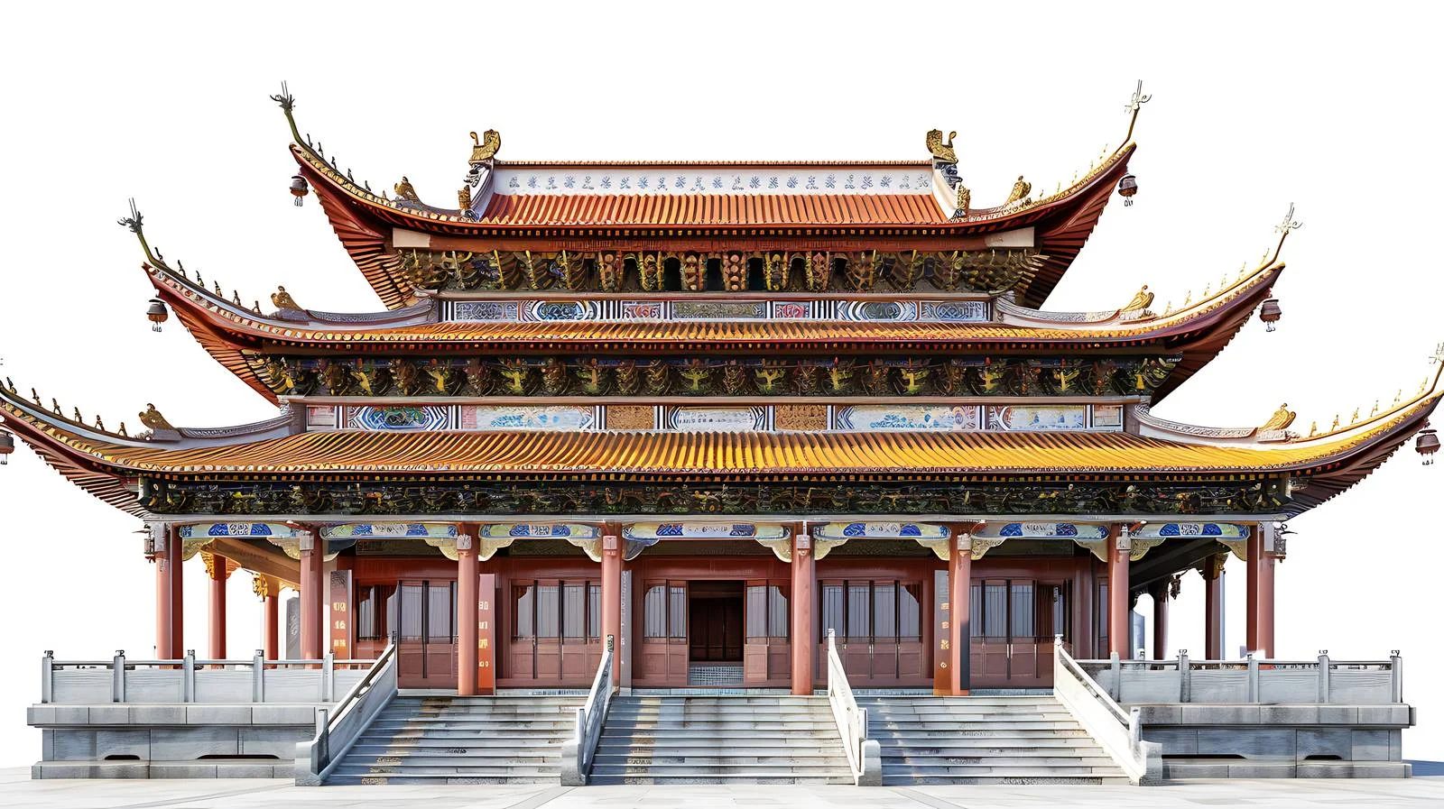 Xihuang Temple Shakya Mani Meditation Hall — free download from Dotvec