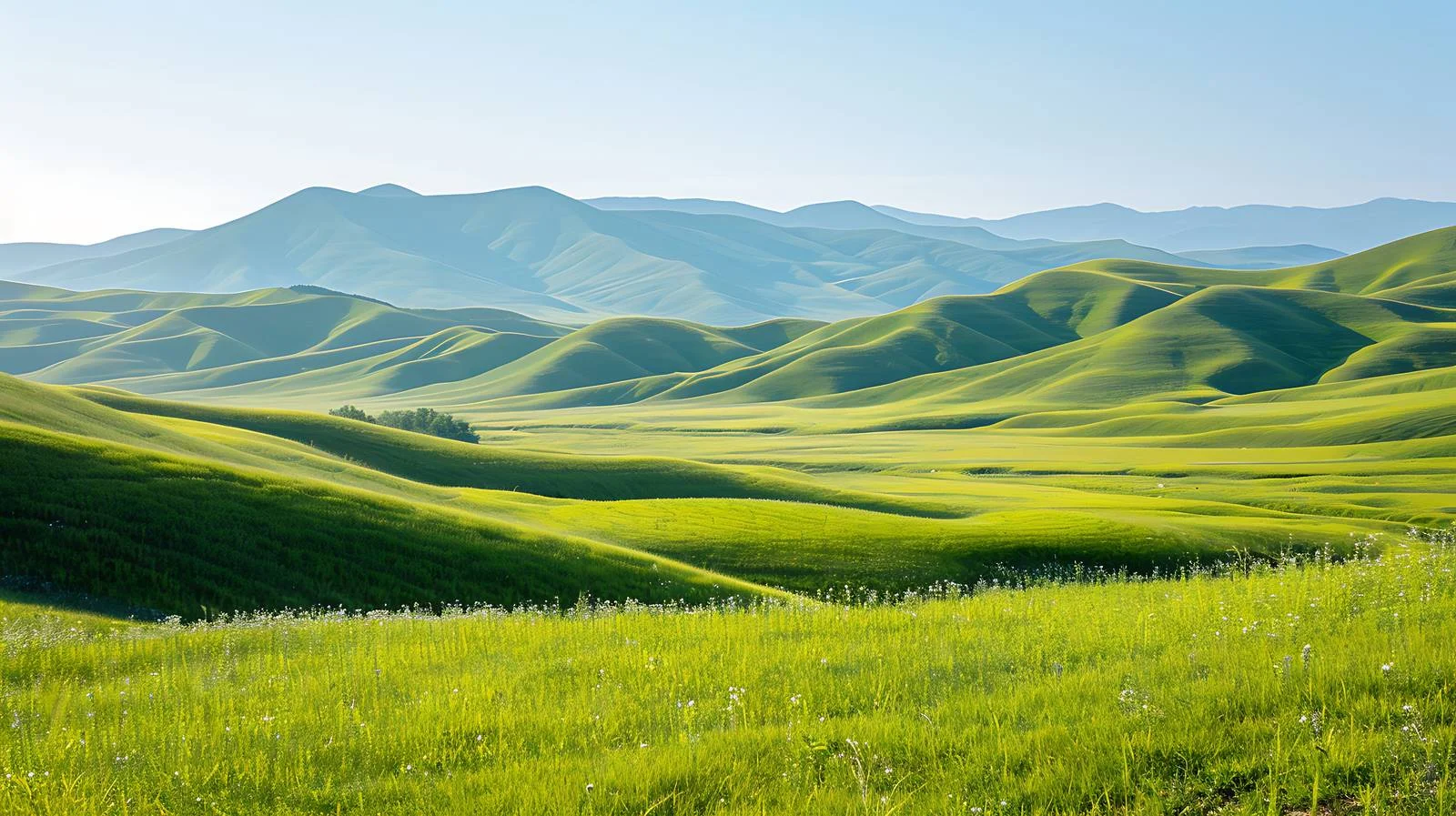 Xinjiang Karajun Grassland on White Background — free download from Dotvec