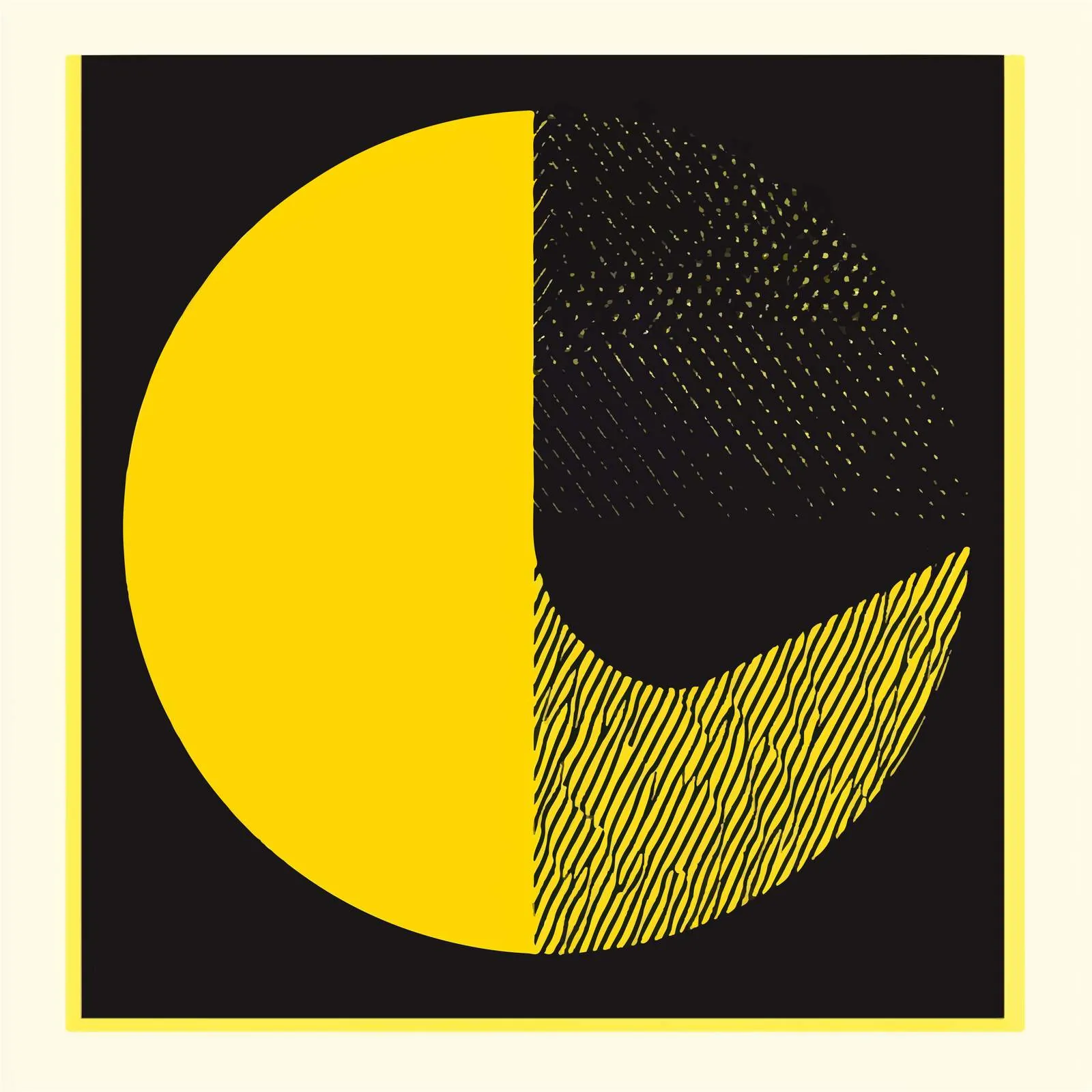 Yellow Circle Decorative Geometric Shape Vector — free download from Dotvec