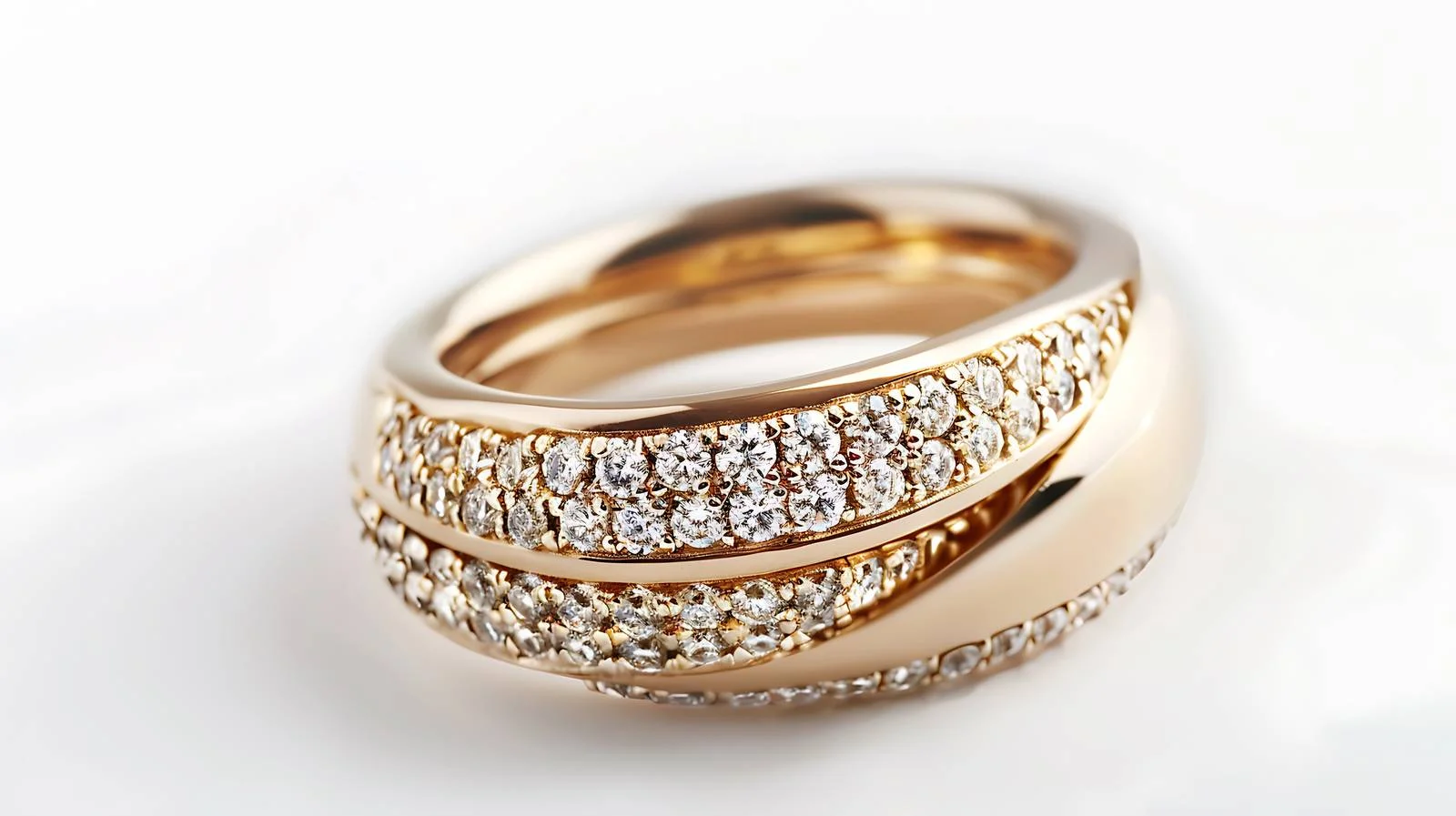 Elegant Diamond Gold Ring — free download from Dotvec