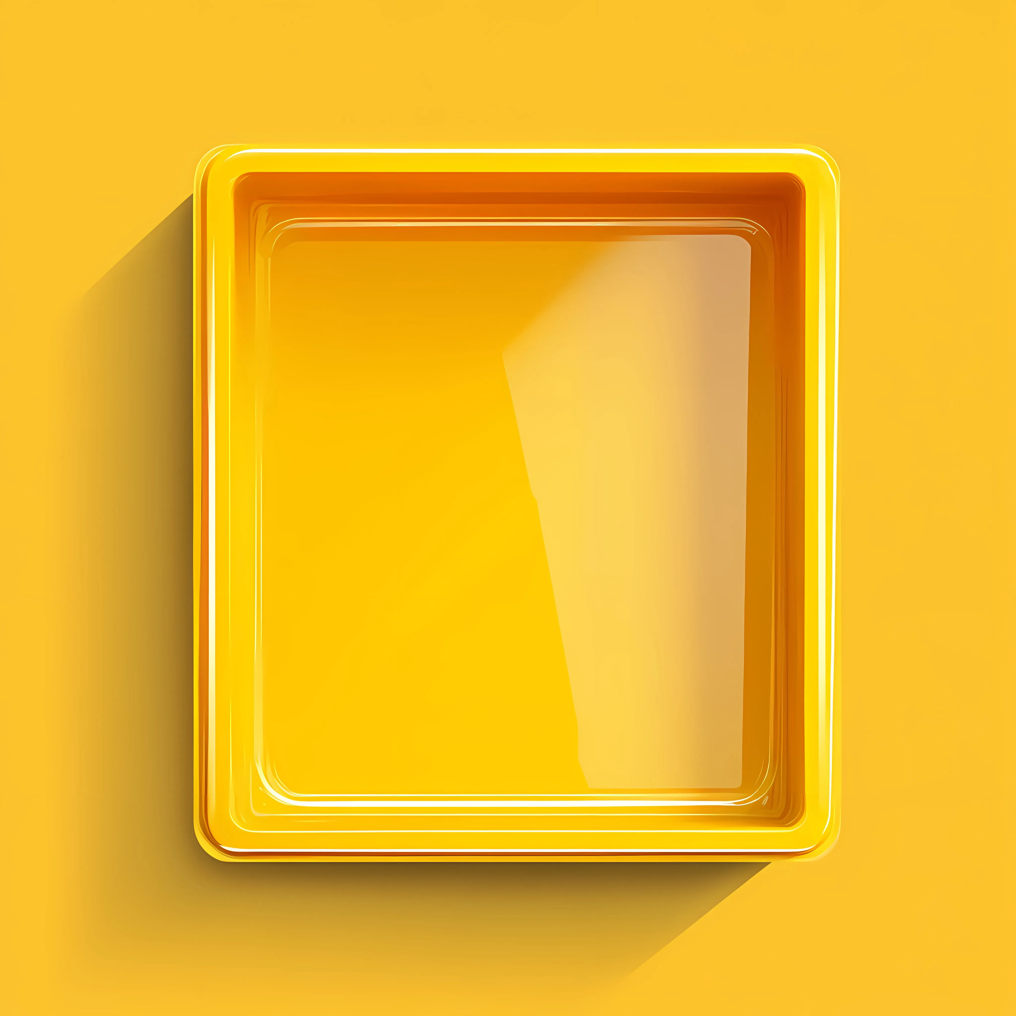 Yellow Plastic Box Vector Design Illustration — free download from Dotvec