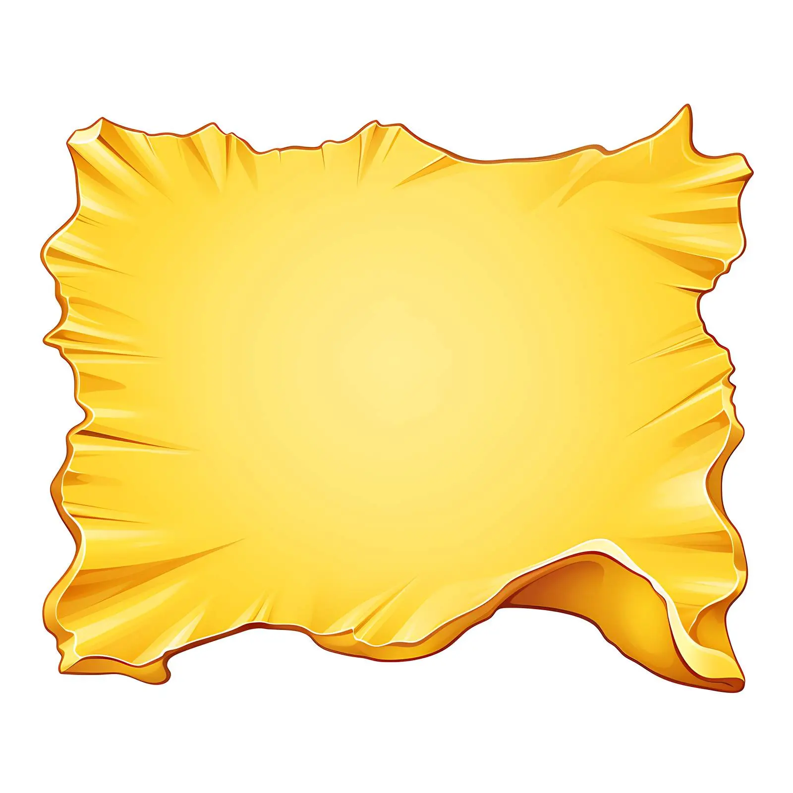 Yellow Ripped Paper Label Clip Art — free download from Dotvec