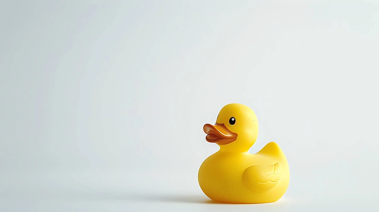 Vibrant Rubber Duck Summer Scene free images image from Dotvec