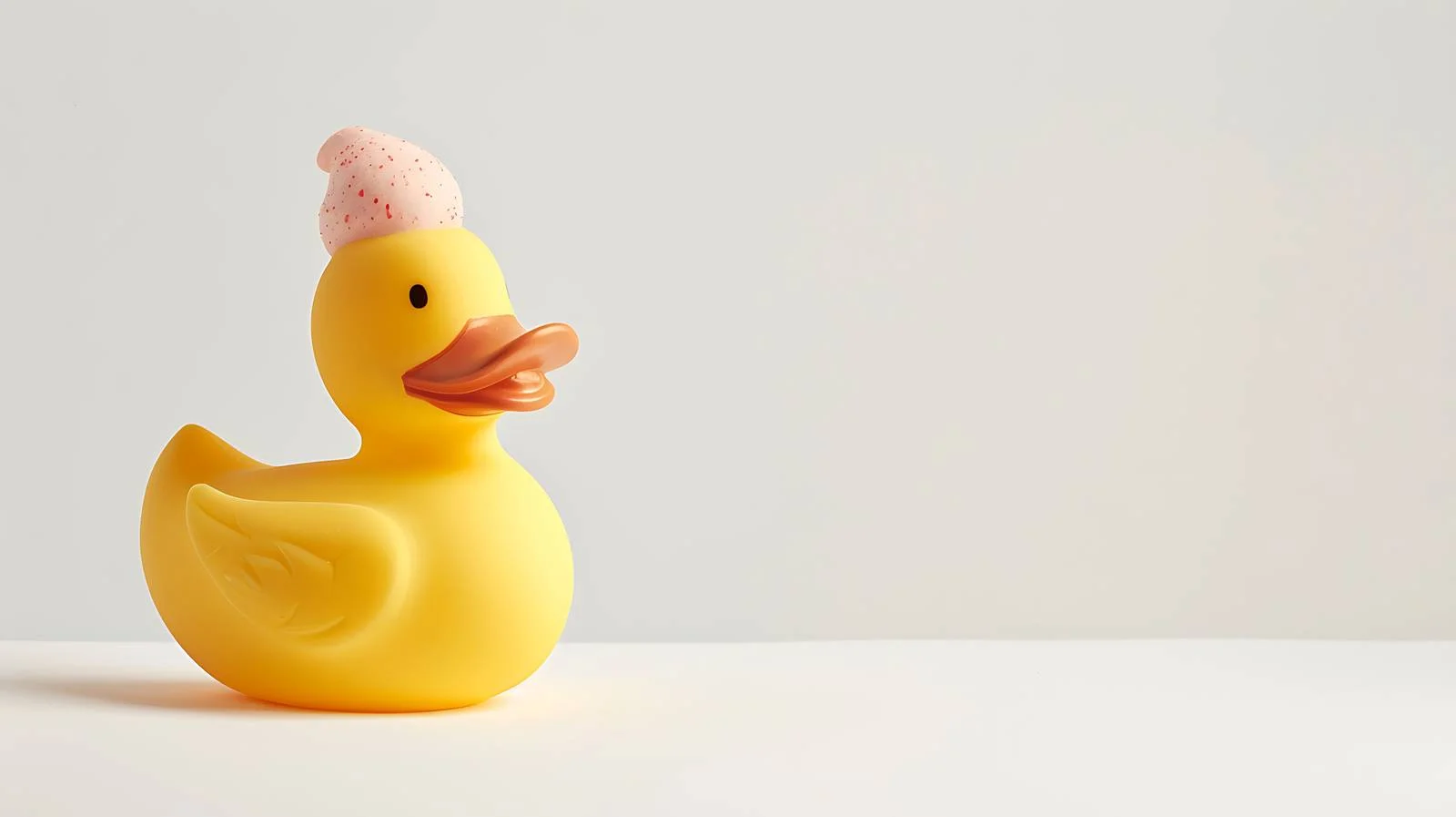 Vibrant Duck with Ice Cream Cone — free download from Dotvec