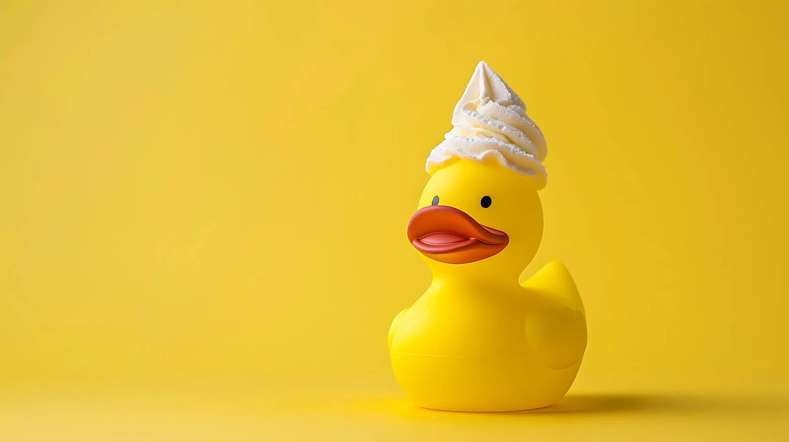 Quirky Duck with Ice Cream Cone — free download from Dotvec