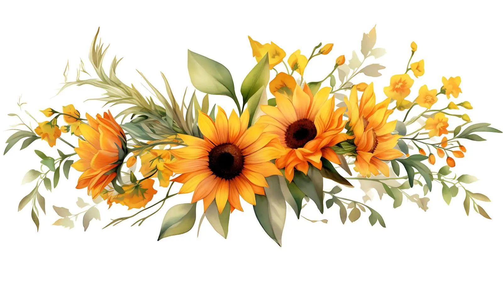 Vibrant Sunflower Bouquet – free sunflowers image from Dotvec