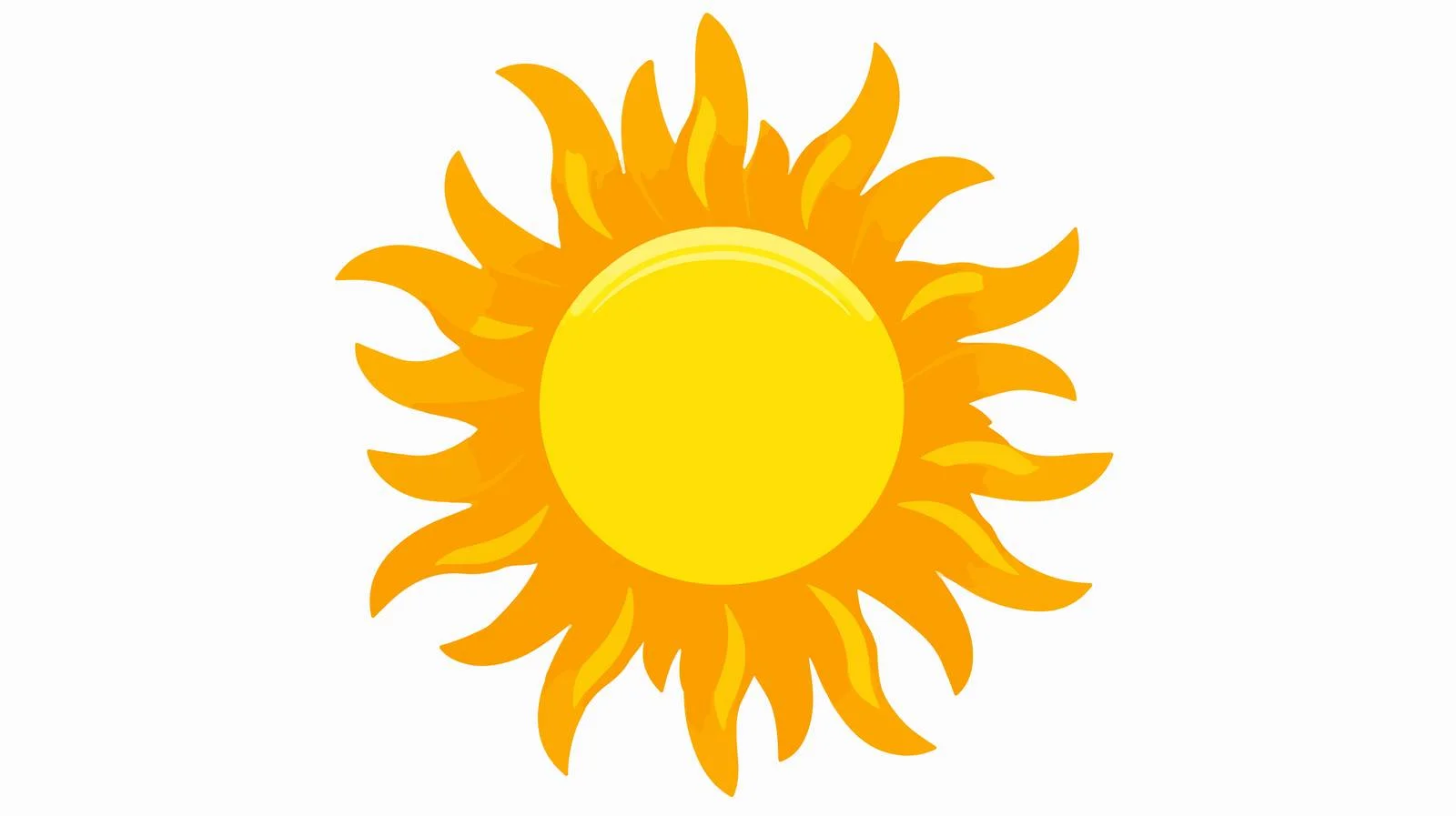 Bright Sun Icon Design — free download from Dotvec