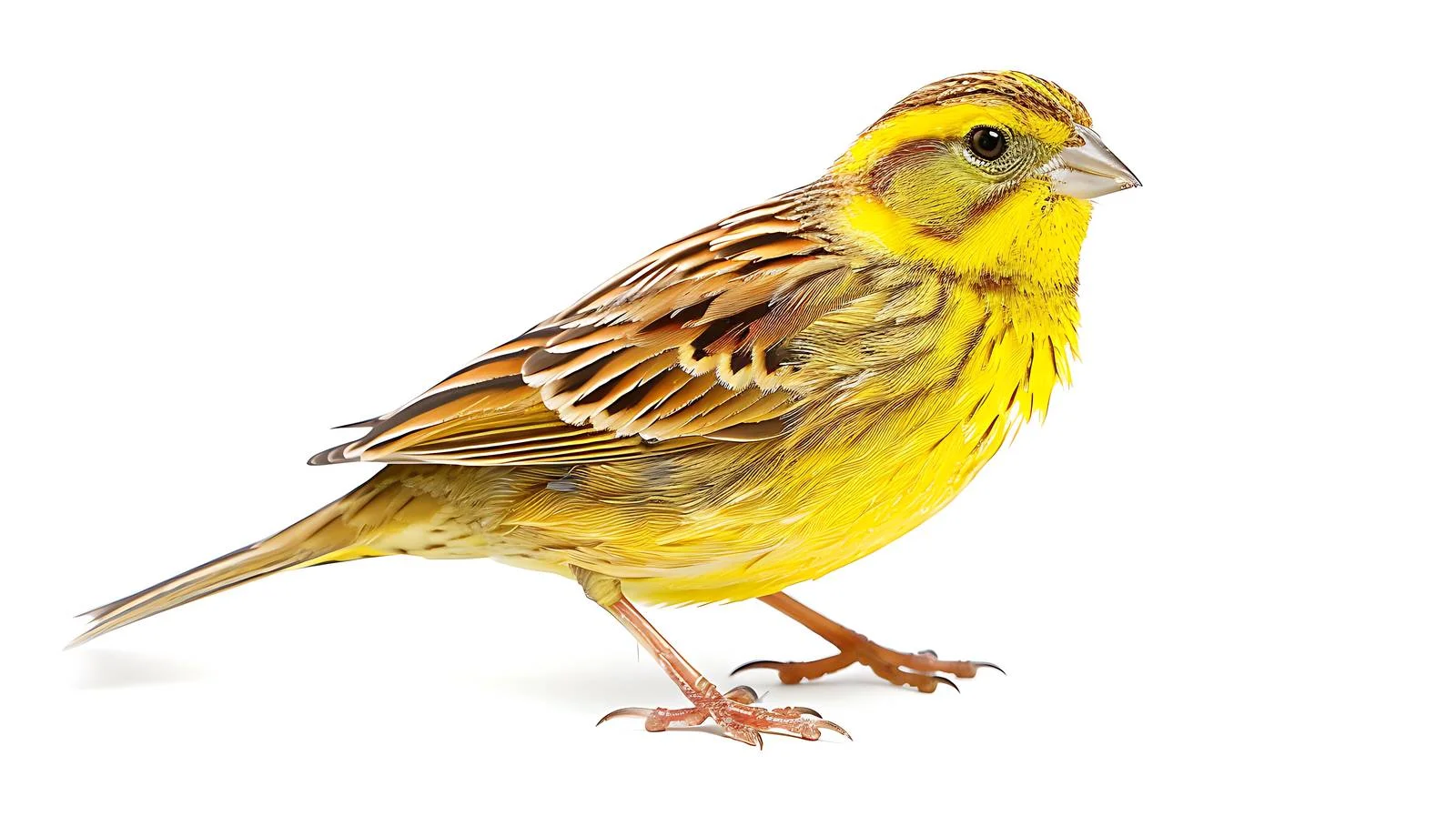 Yellowhammer Bird in Winter Landscape — free download from Dotvec
