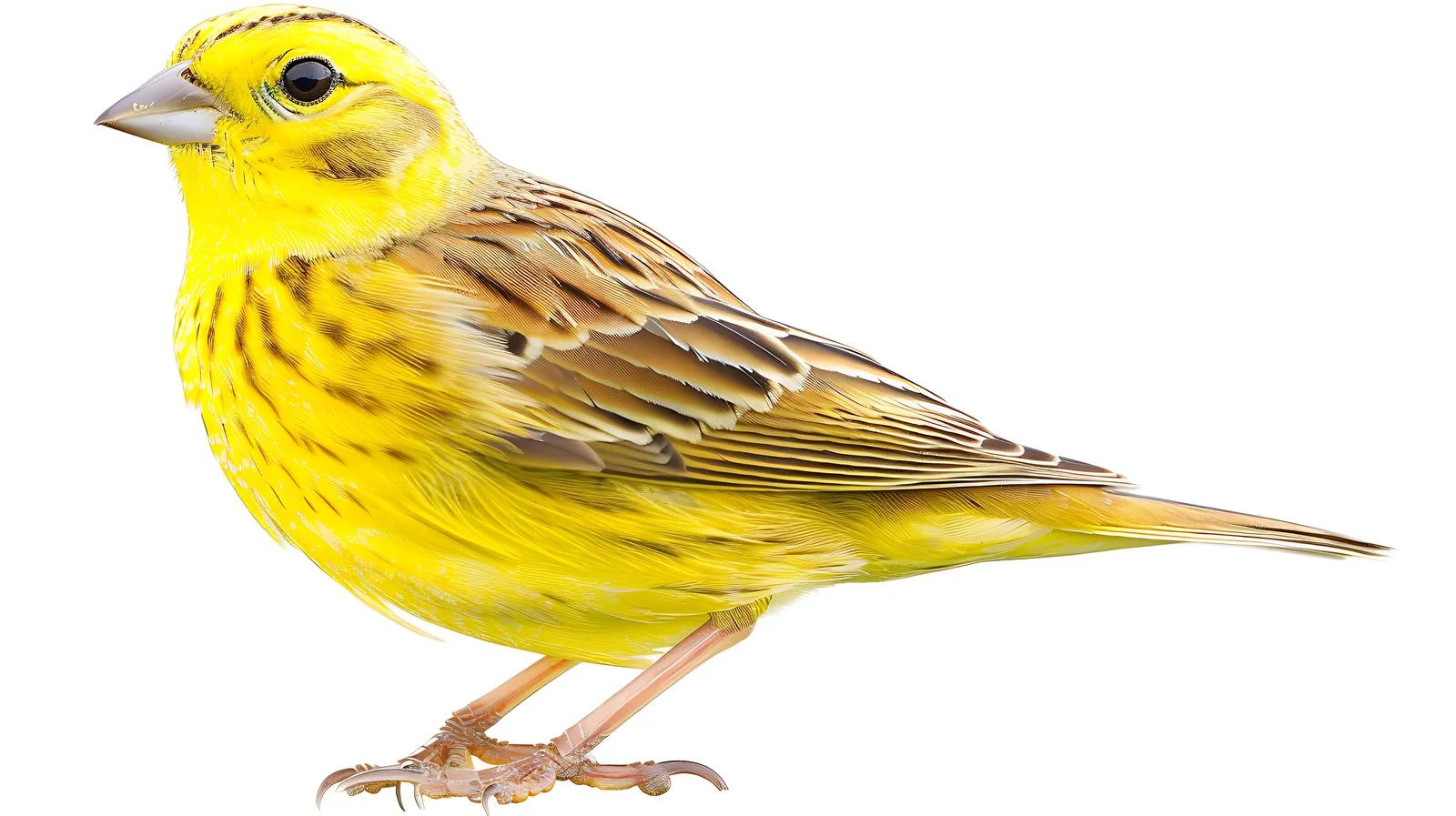 Yellowhammer Bird Isolated on White Background — free download from Dotvec
