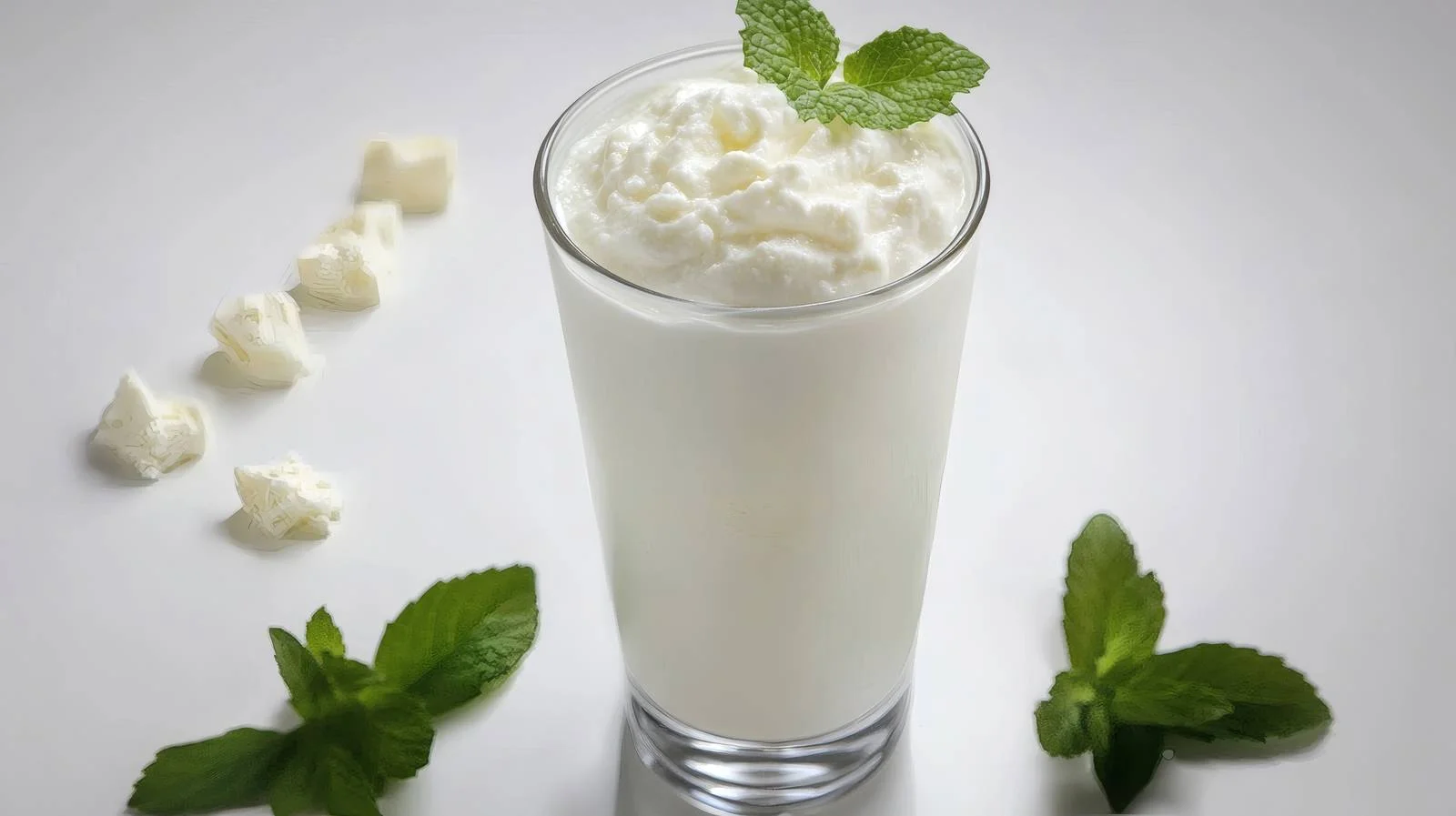 Creamy Yogurt Drink on White Background — free download from Dotvec