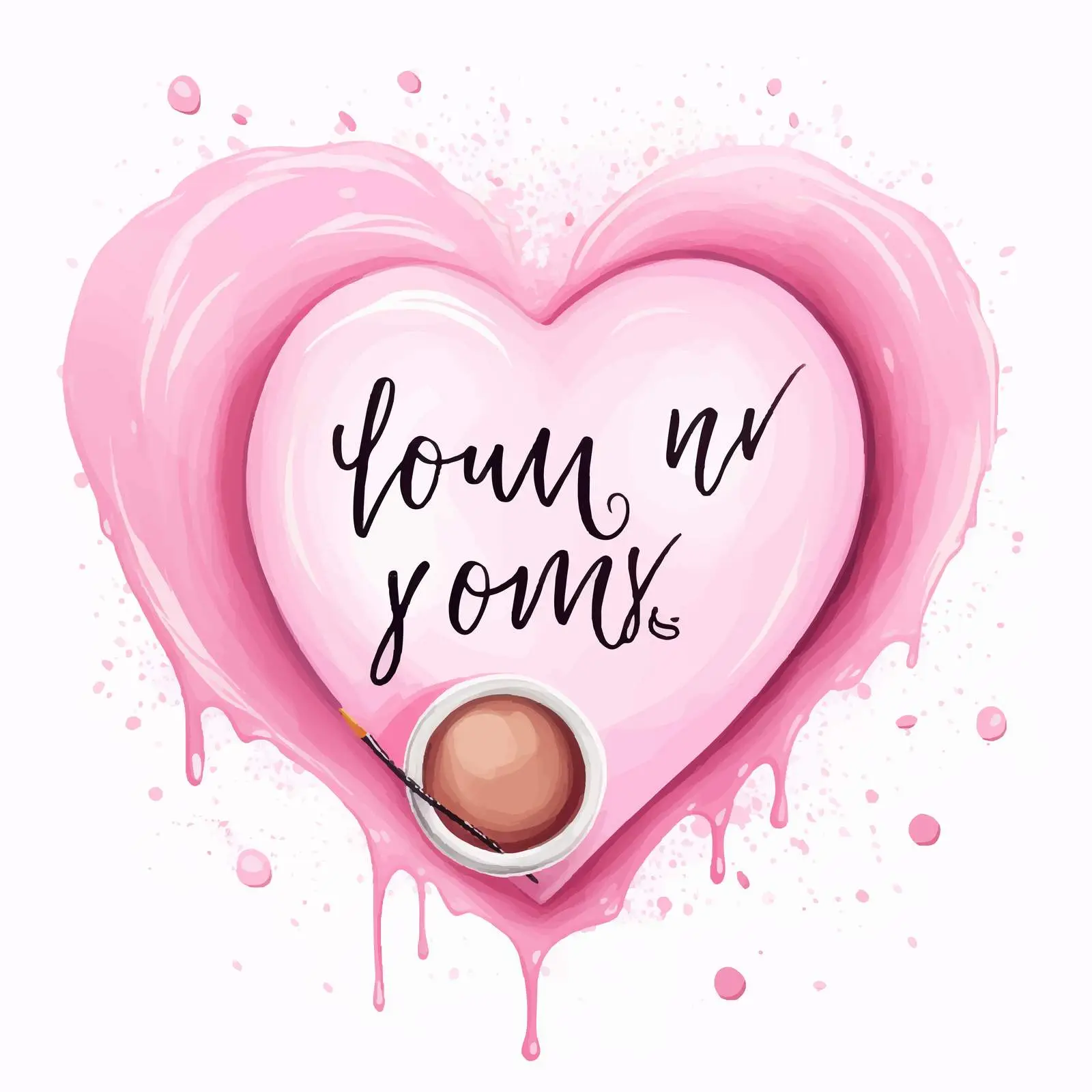 You Are Always In My Heart Lettering — free download from Dotvec
