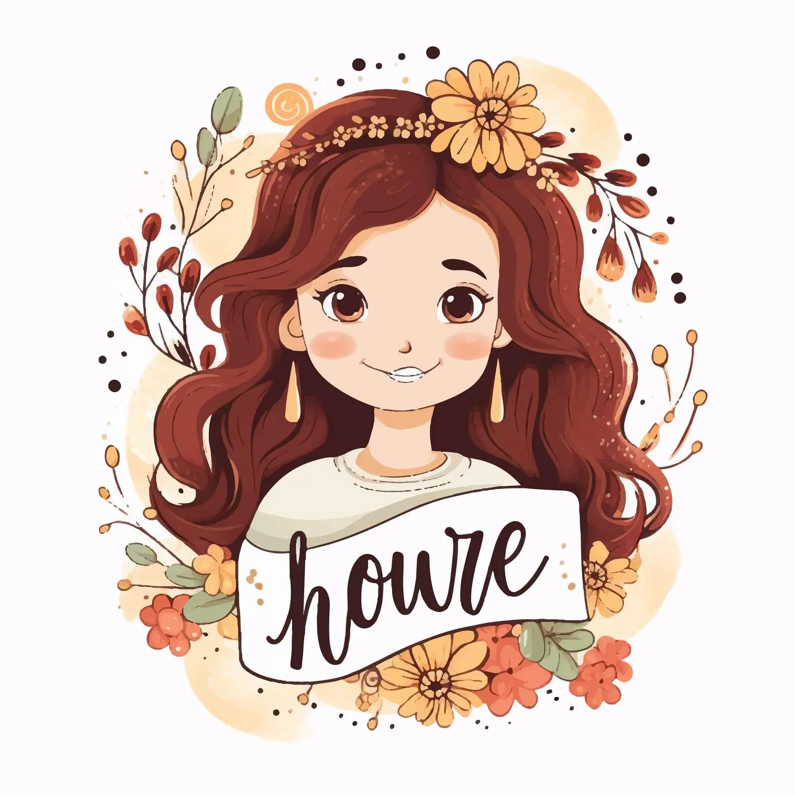 Cute Hand-Drawn Holiday Card Banner Design — free download from Dotvec