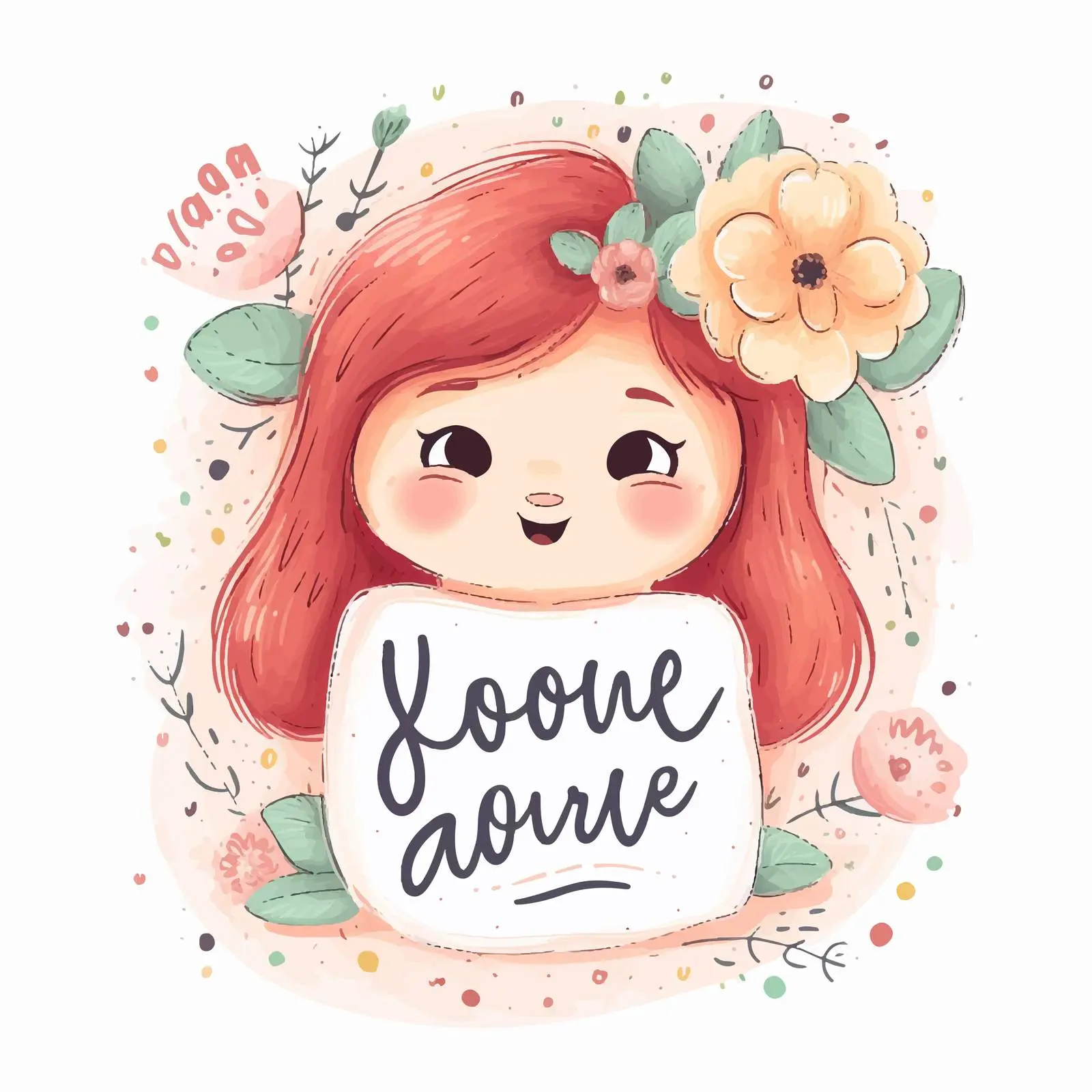 Cute Hand-Drawn Holiday Card Banner Design — free download from Dotvec