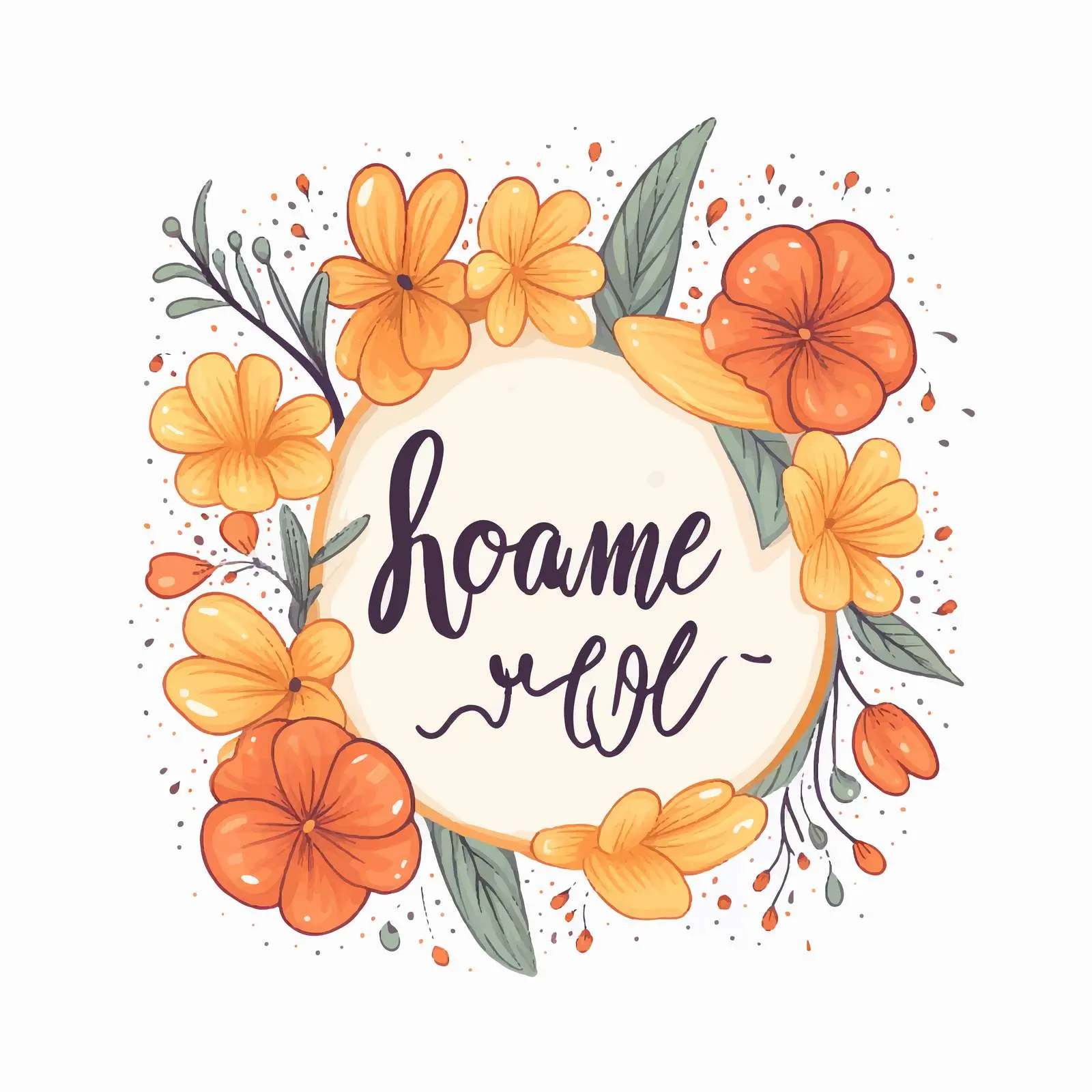 Cute Hand-Drawn Holiday Card Banner Decoration — free download from Dotvec