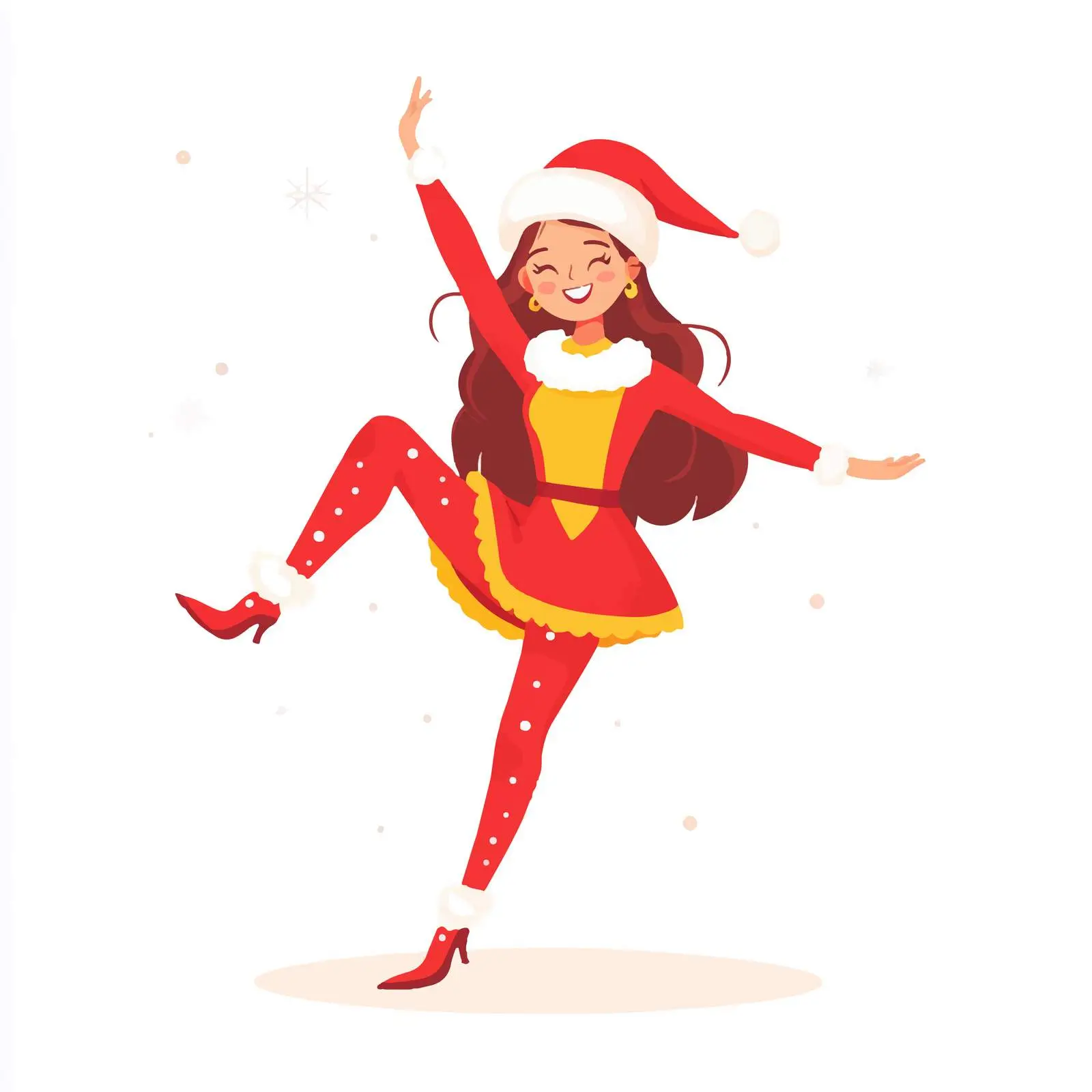 Young Beautiful Woman in Elf Costume — free download from Dotvec