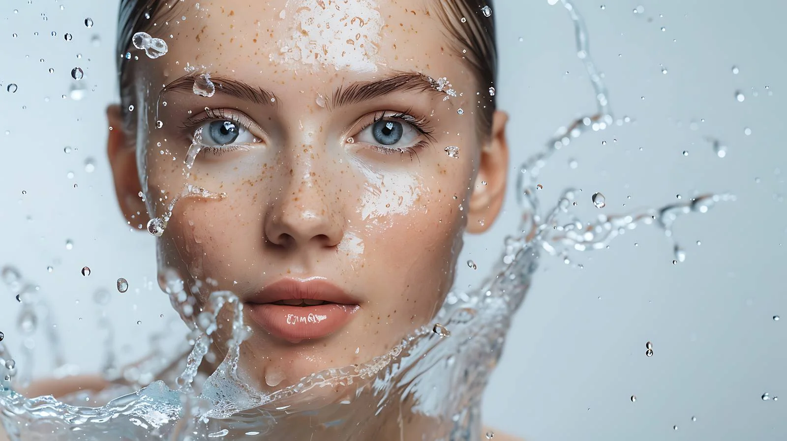 Radiant Young Woman with Fresh Skin Glow — free download from Dotvec