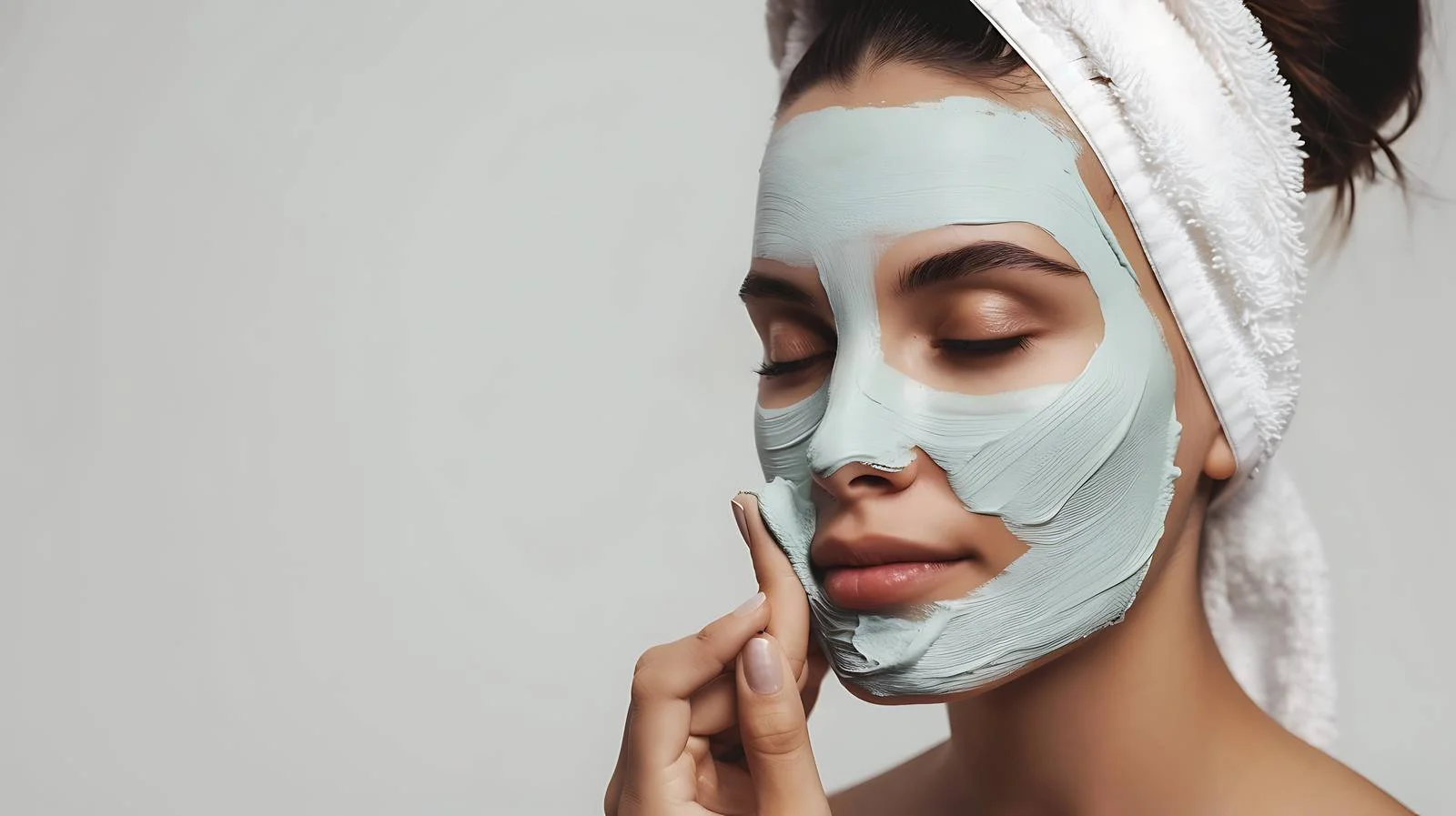 Youthful Beauty: Facial Mask Application — free download from Dotvec