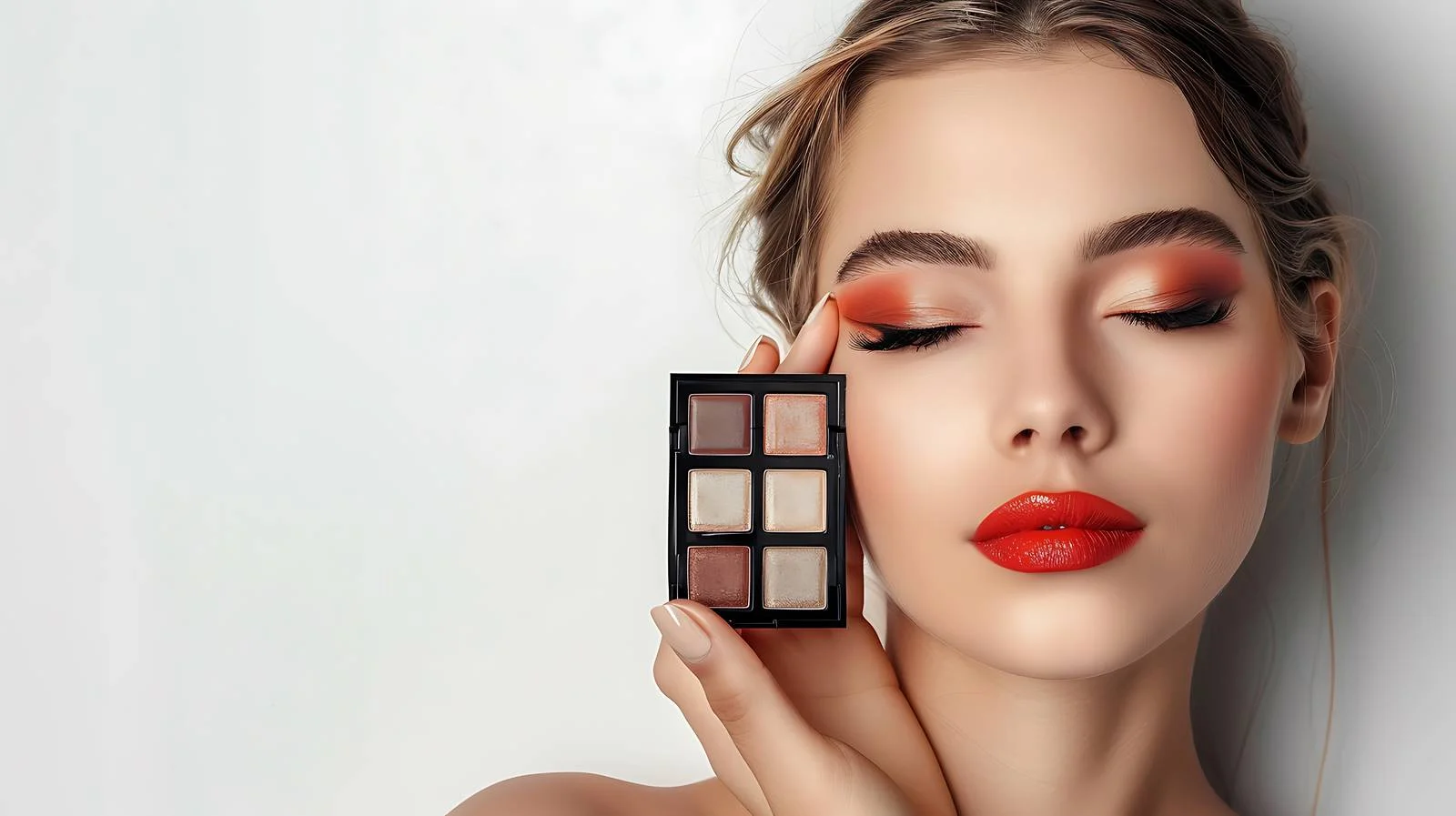 Young Beauty Eye Shadow Box White — free download from Dotvec