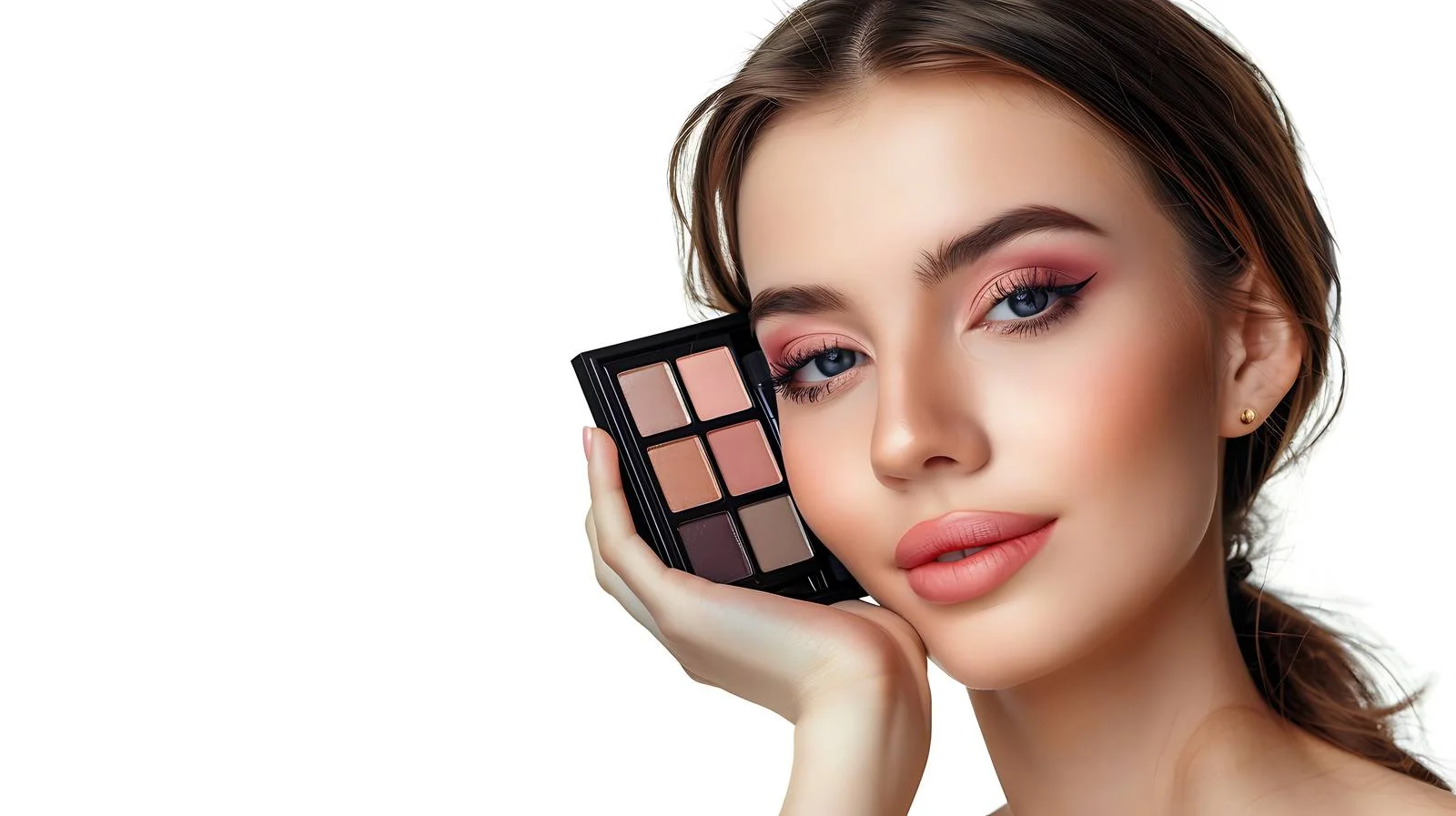 Beauty Makeup Palette on White Background — free download from Dotvec
