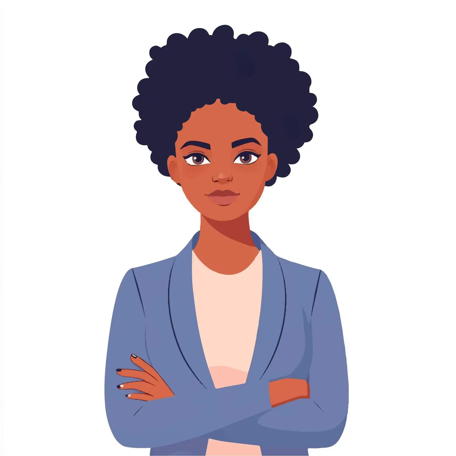 Confident Black Woman in Business Attire — free download from Dotvec