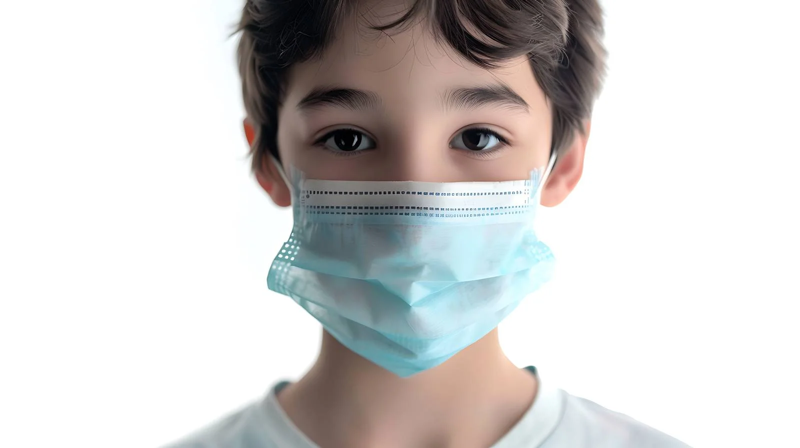 Young Boy Medical Mask Protection — free download from Dotvec