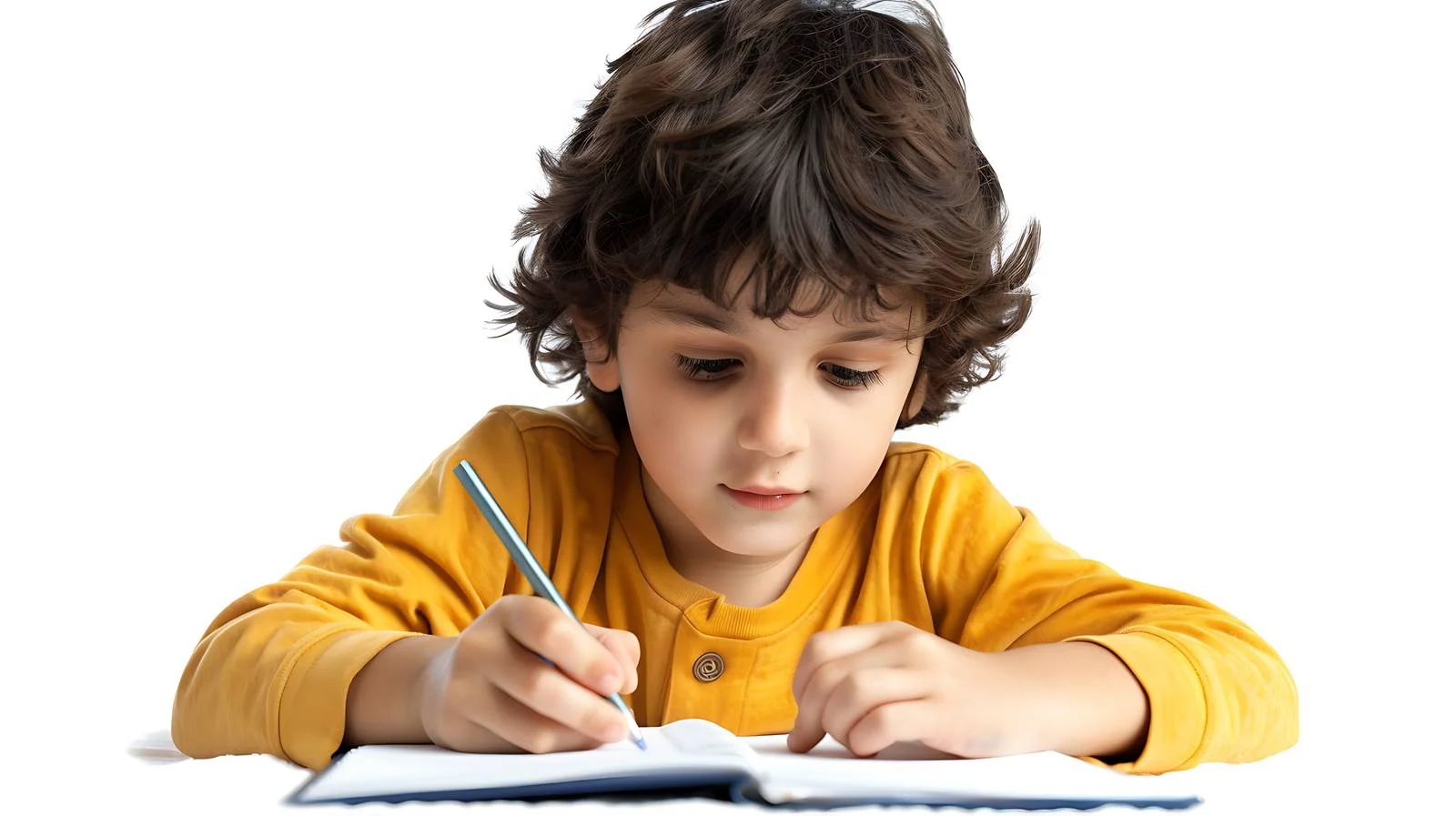 Youthful Academic Studying at Home — free download from Dotvec