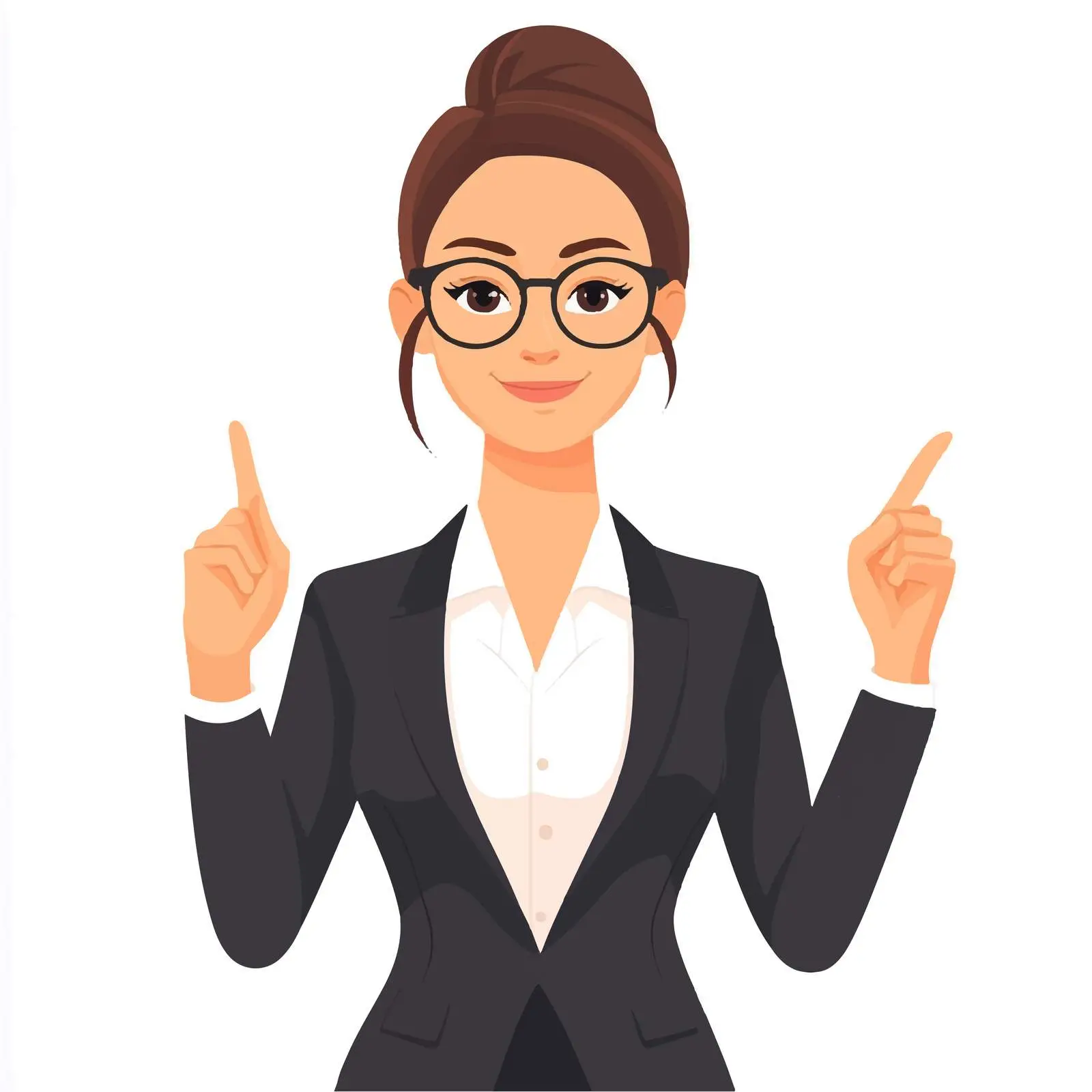 Young Business Woman Gesturing OK Sign — free download from Dotvec