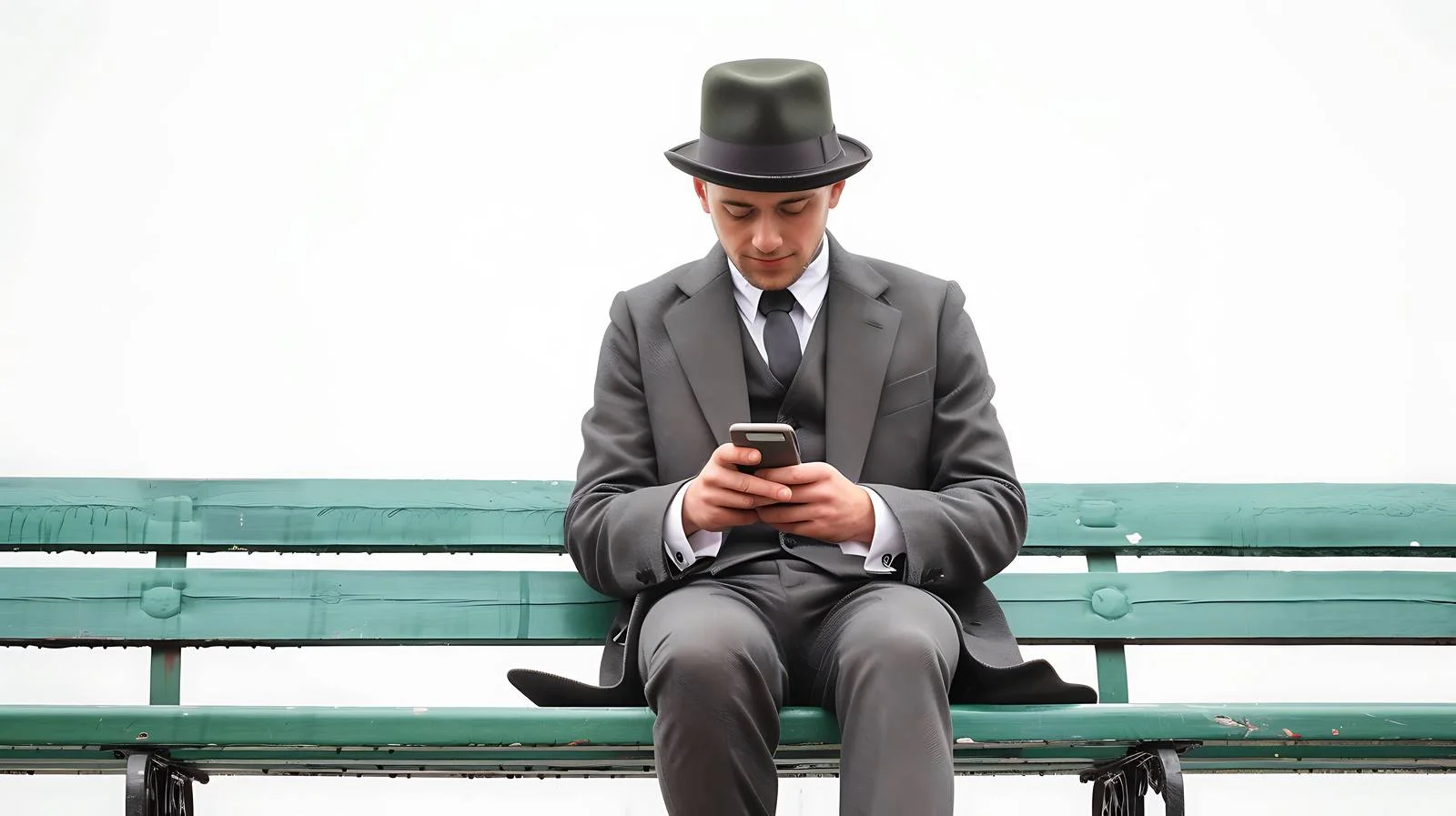 Vintage Businessman Portrait — free download from Dotvec