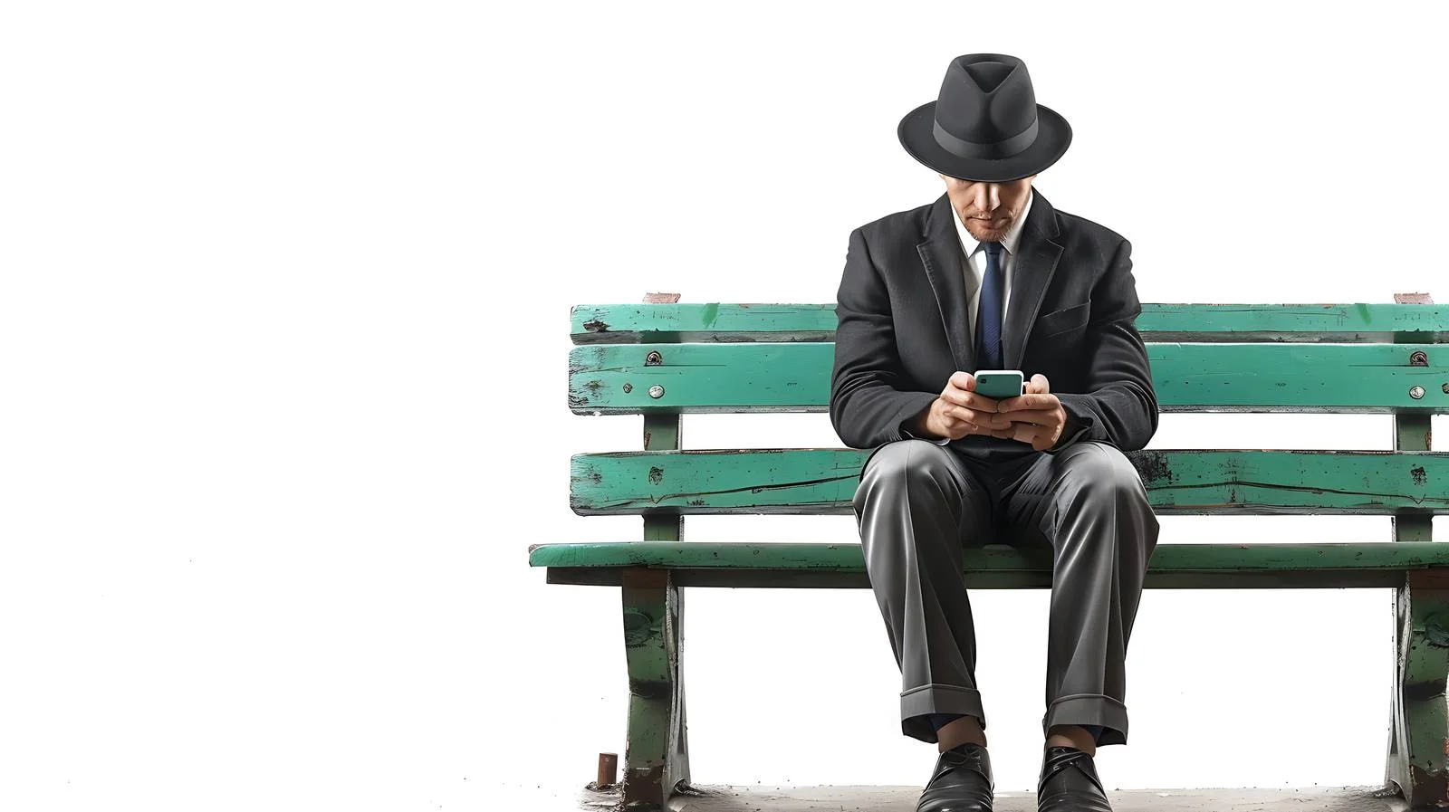 Vintage Style Businessman Portrait — free download from Dotvec