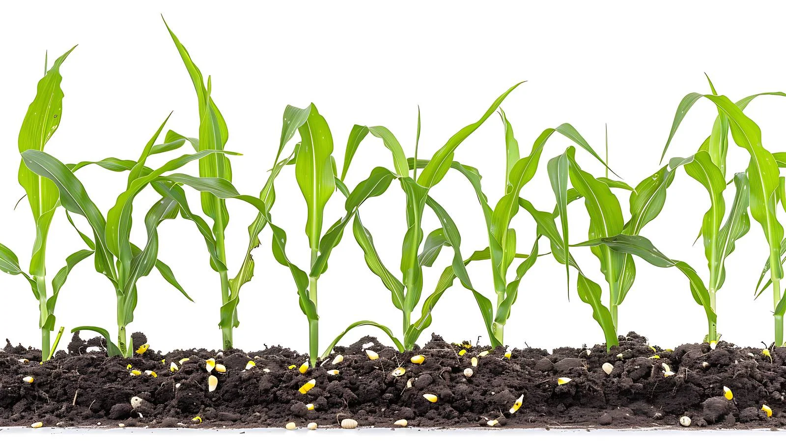 Growing Corn Plants in Rural Minnesota — free download from Dotvec