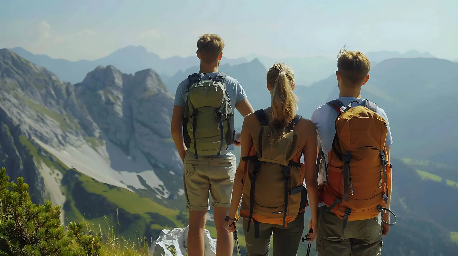 Adventure in Mountain with Young Couple — free download from Dotvec