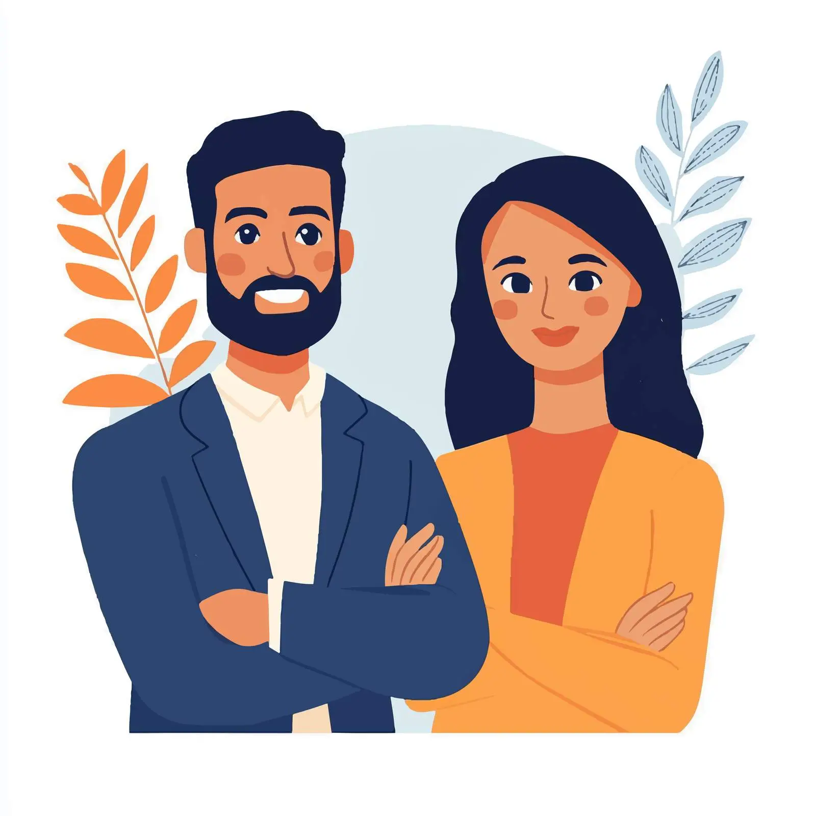 Diverse Multiethnic Business Team Collaboration — free download from Dotvec