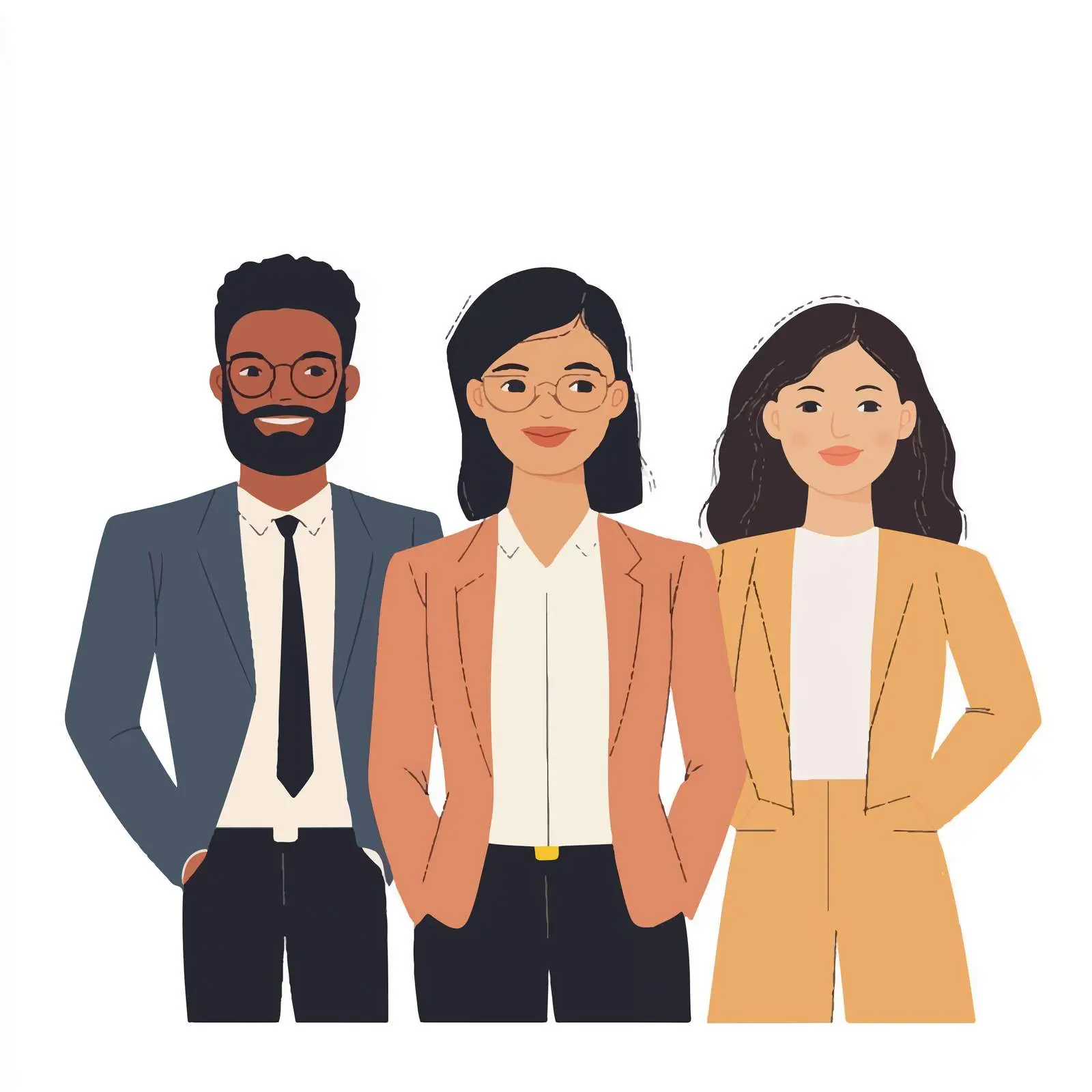 Diverse Multiethnic Business Team Collaboration — free download from Dotvec