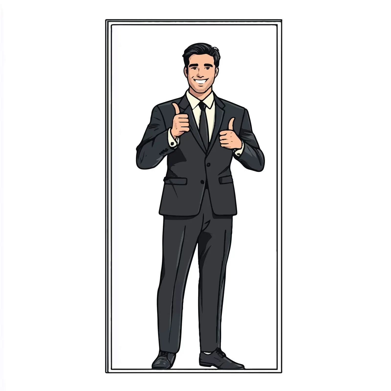 Excited Young Businessman in Formal Attire – free formalwear image from Dotvec