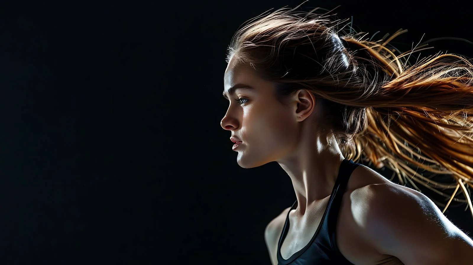 Fitness Trainer Exercising in Dynamic Motion — free download from Dotvec