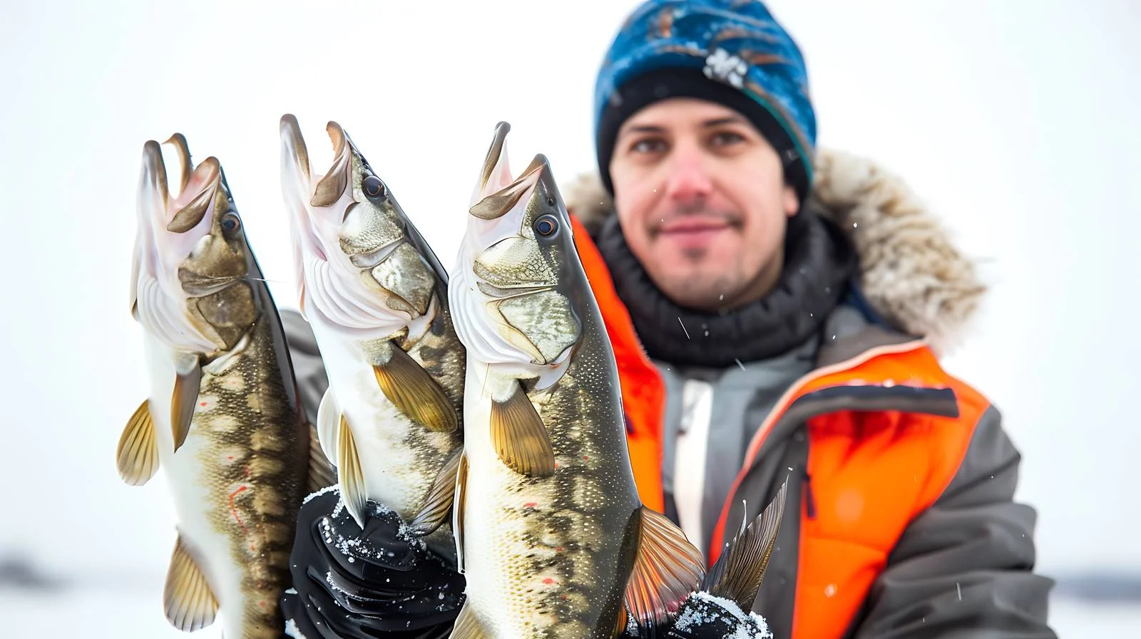 Proud Young Angler with Walleyes Catch — free download from Dotvec