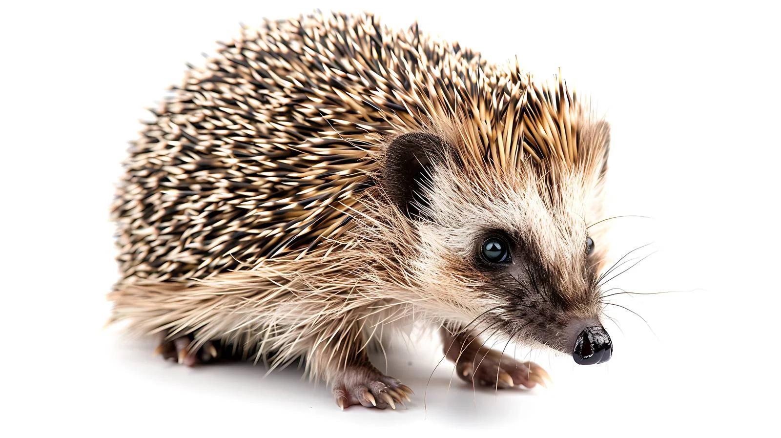 Cute Juvenile Hedgehog in Wild Setting – free spines image from Dotvec