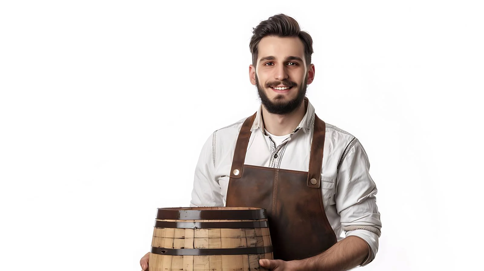 Brewer with Barrel — free download from Dotvec