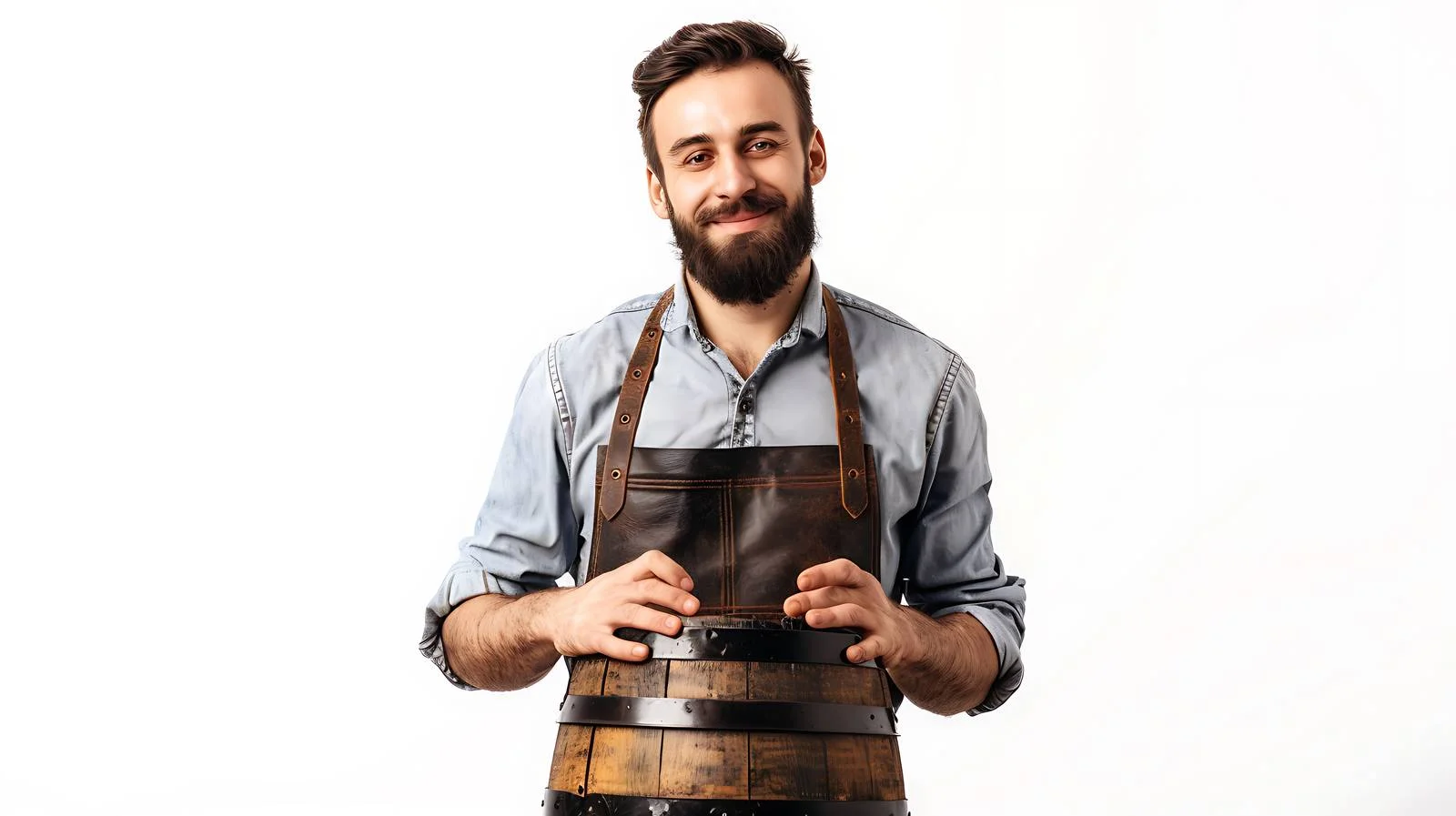 Brewer with Barrel — free download from Dotvec