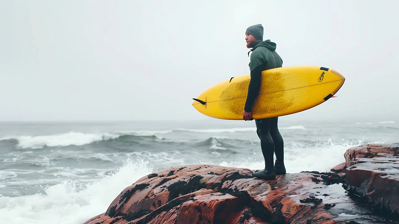 Adventure Seeker in Nova Scotia Explores Surfers' Haven — free download from Dotvec