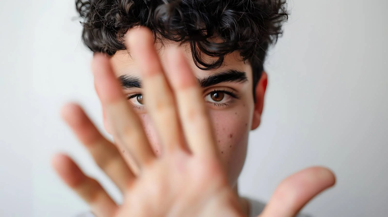 Portrait of Young Man Isolated — free download from Dotvec