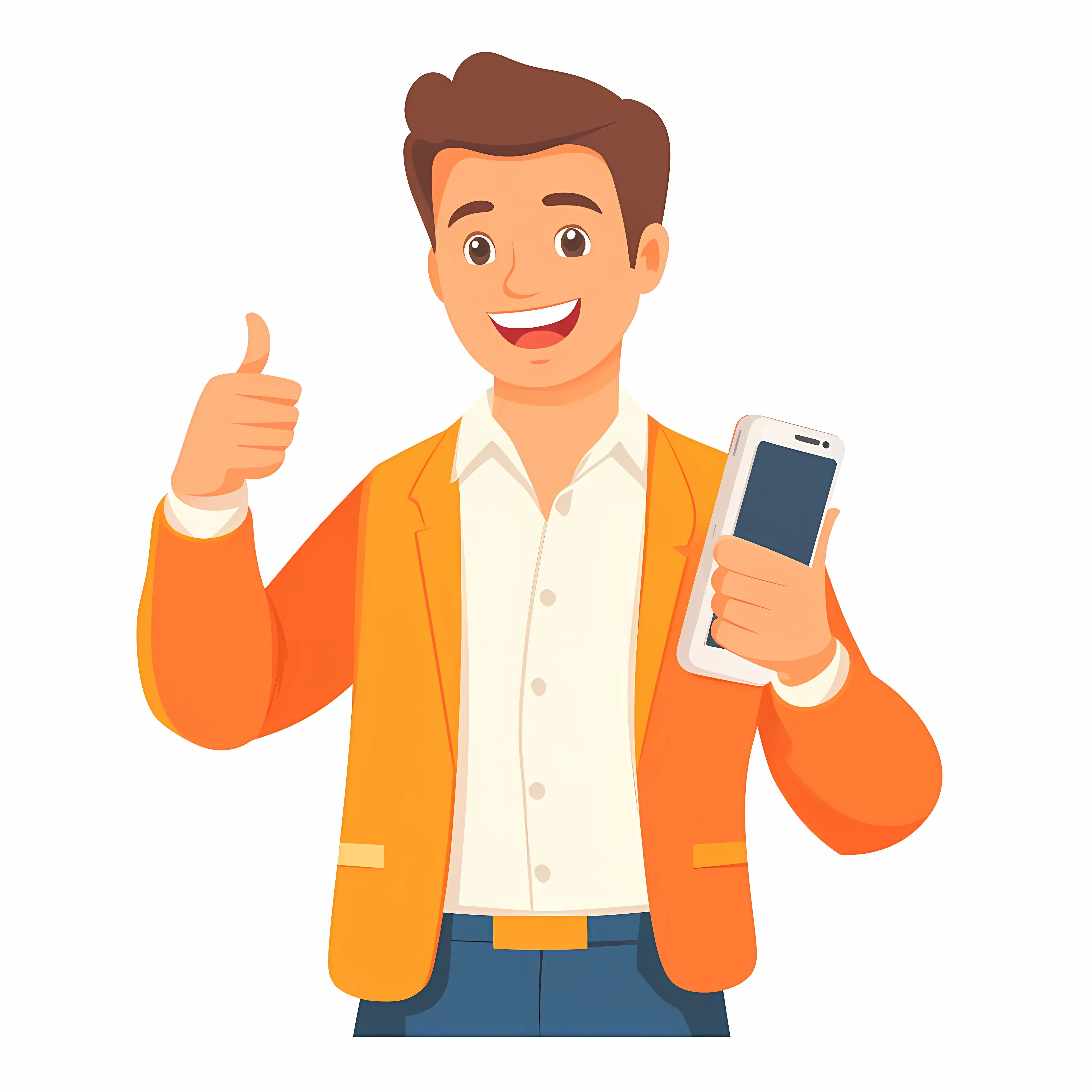 Positive Young Man Displaying New Brand Product — free download from Dotvec